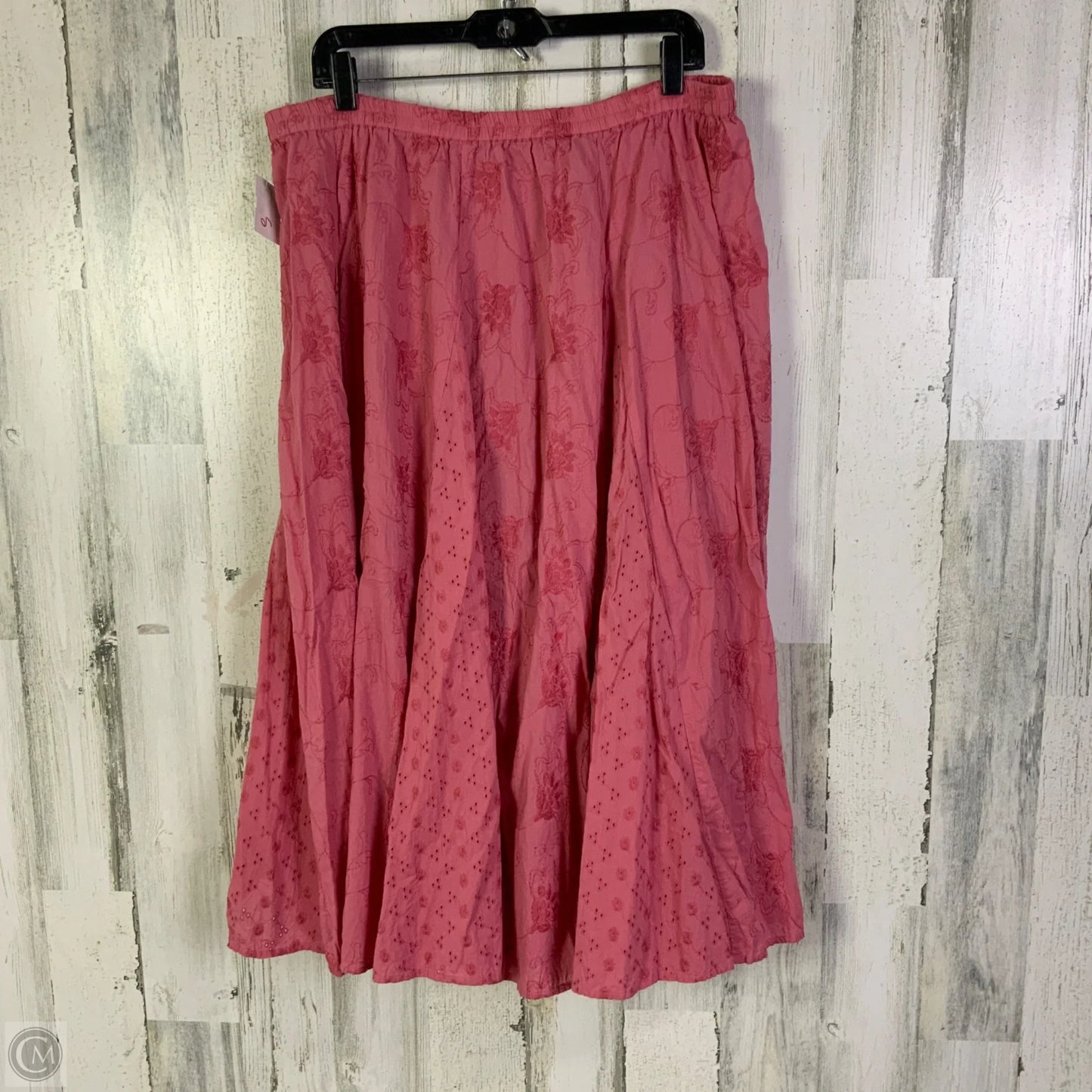Skirt Midi By Koret In Pink, Size: 16