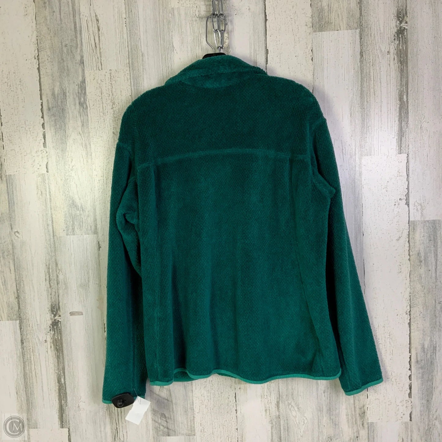 Sweatshirt Collar By Patagonia In Green, Size: Xl