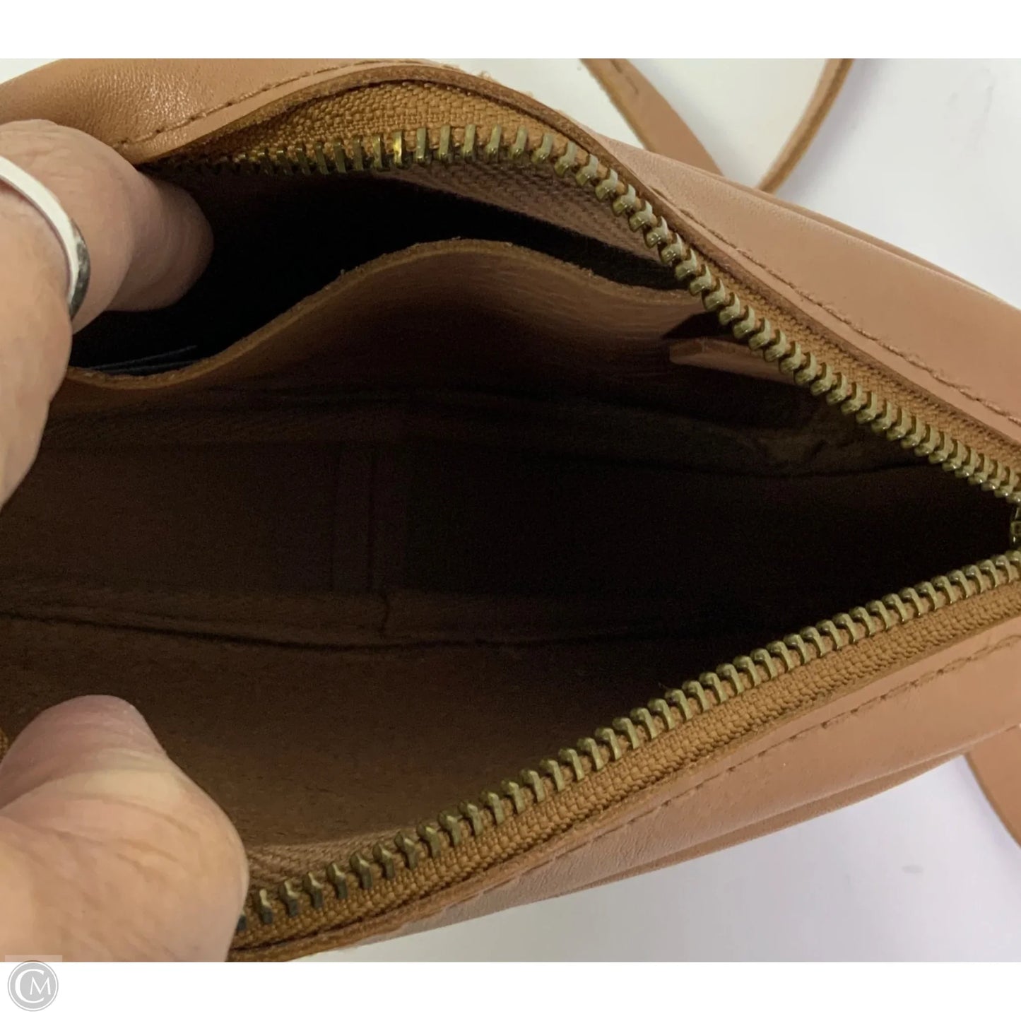 Crossbody Leather By Madewell, Size: Small