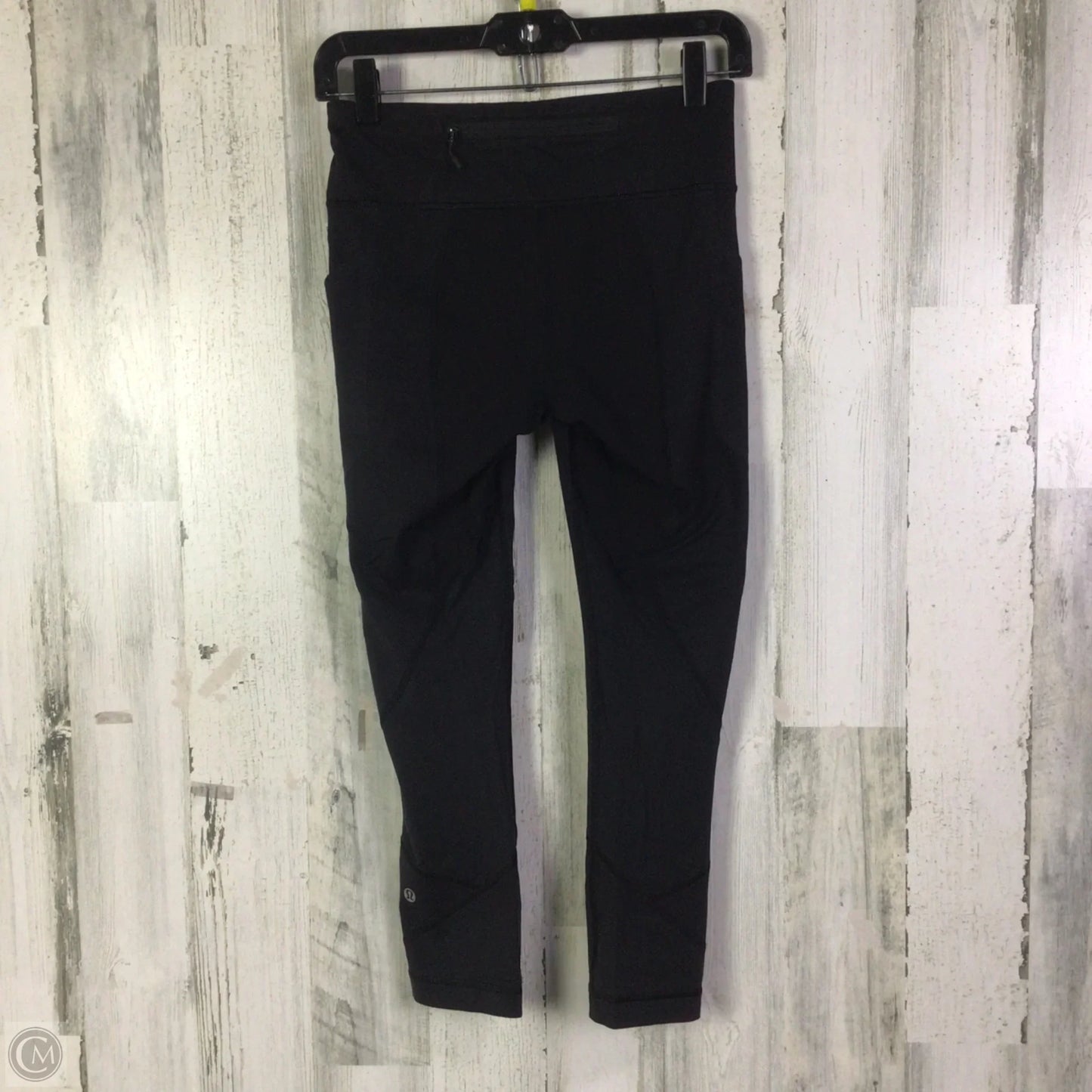 Athletic Leggings Capris By Lululemon In Black, Size: 4