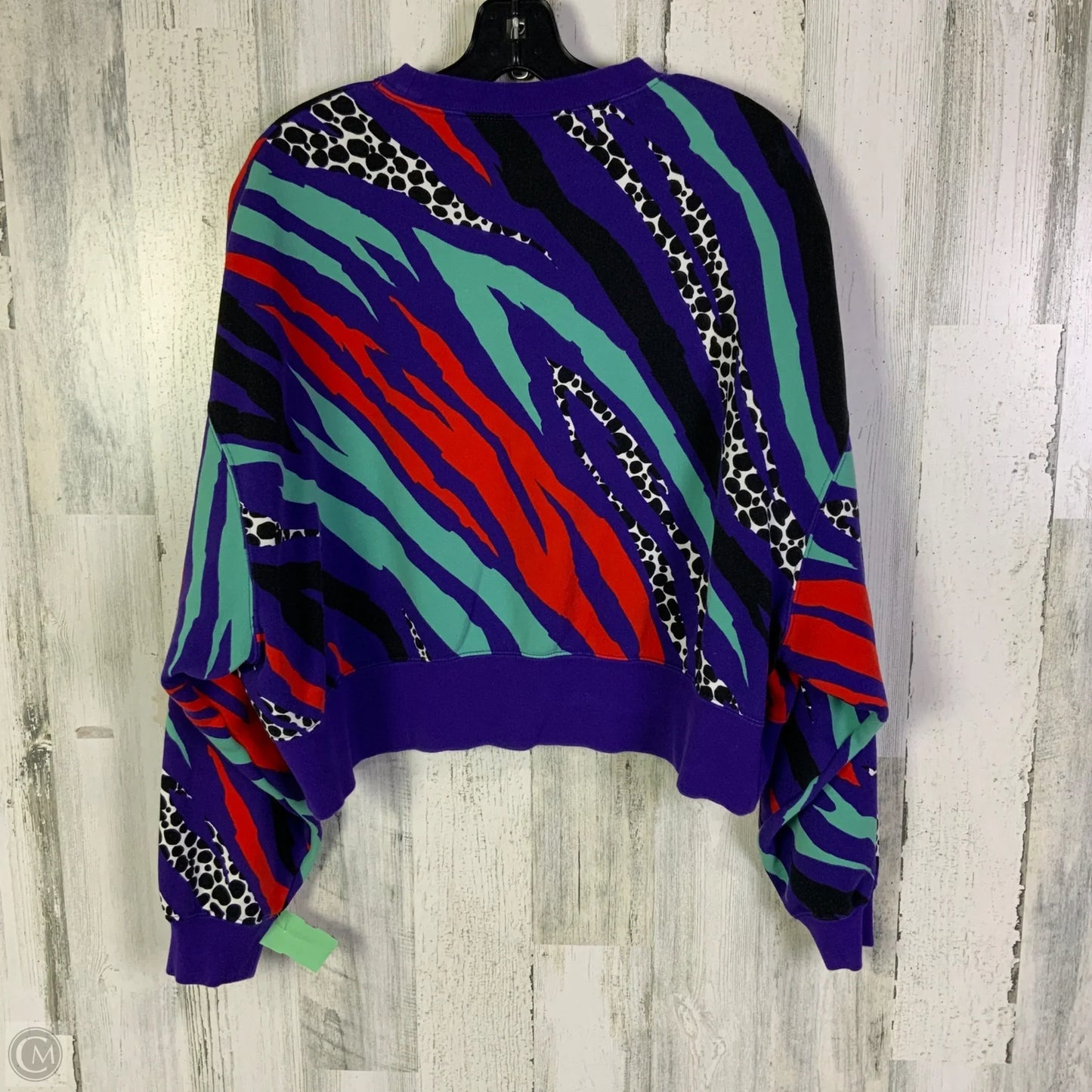 Sweatshirt Crewneck By Nike Apparel In Purple, Size: Xs