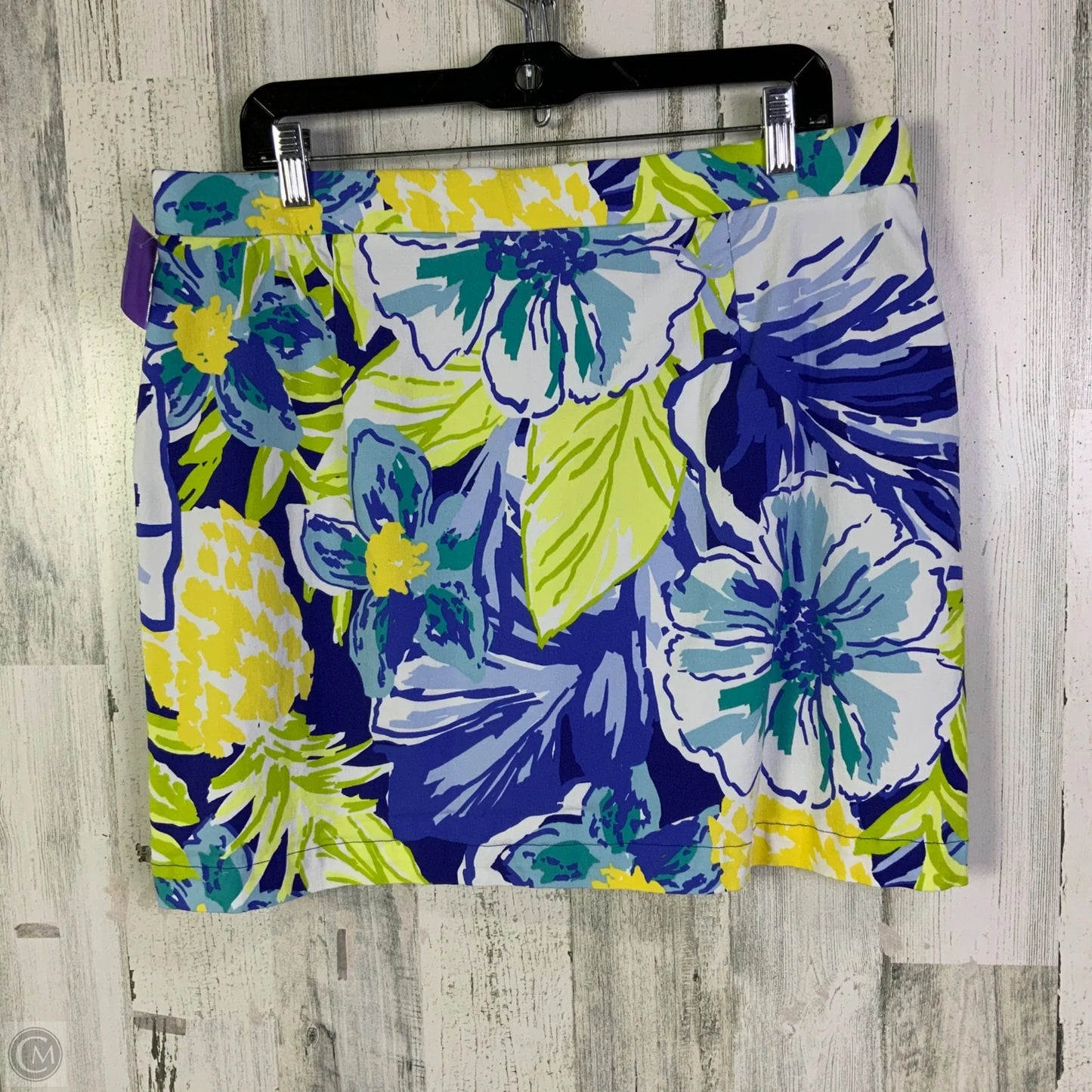 Skort By Rafaella In Blue, Size: Xxl