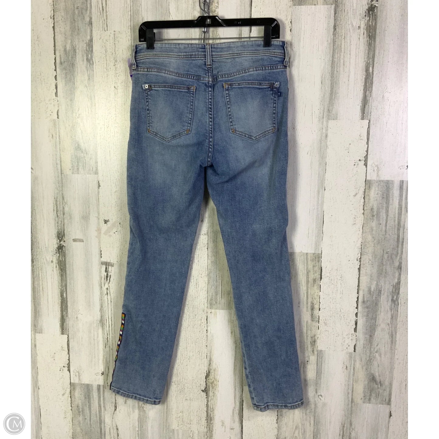 Jeans Skinny By Pilcro In Blue Denim, Size: 6