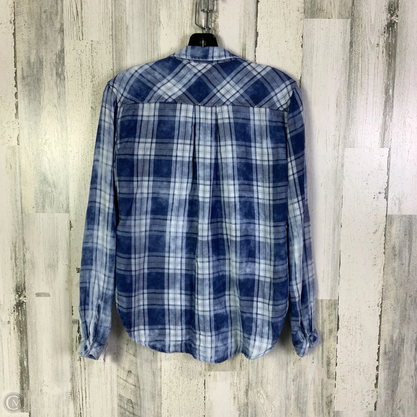 Top Long Sleeve By Cloth & Stone In Blue, Size: S