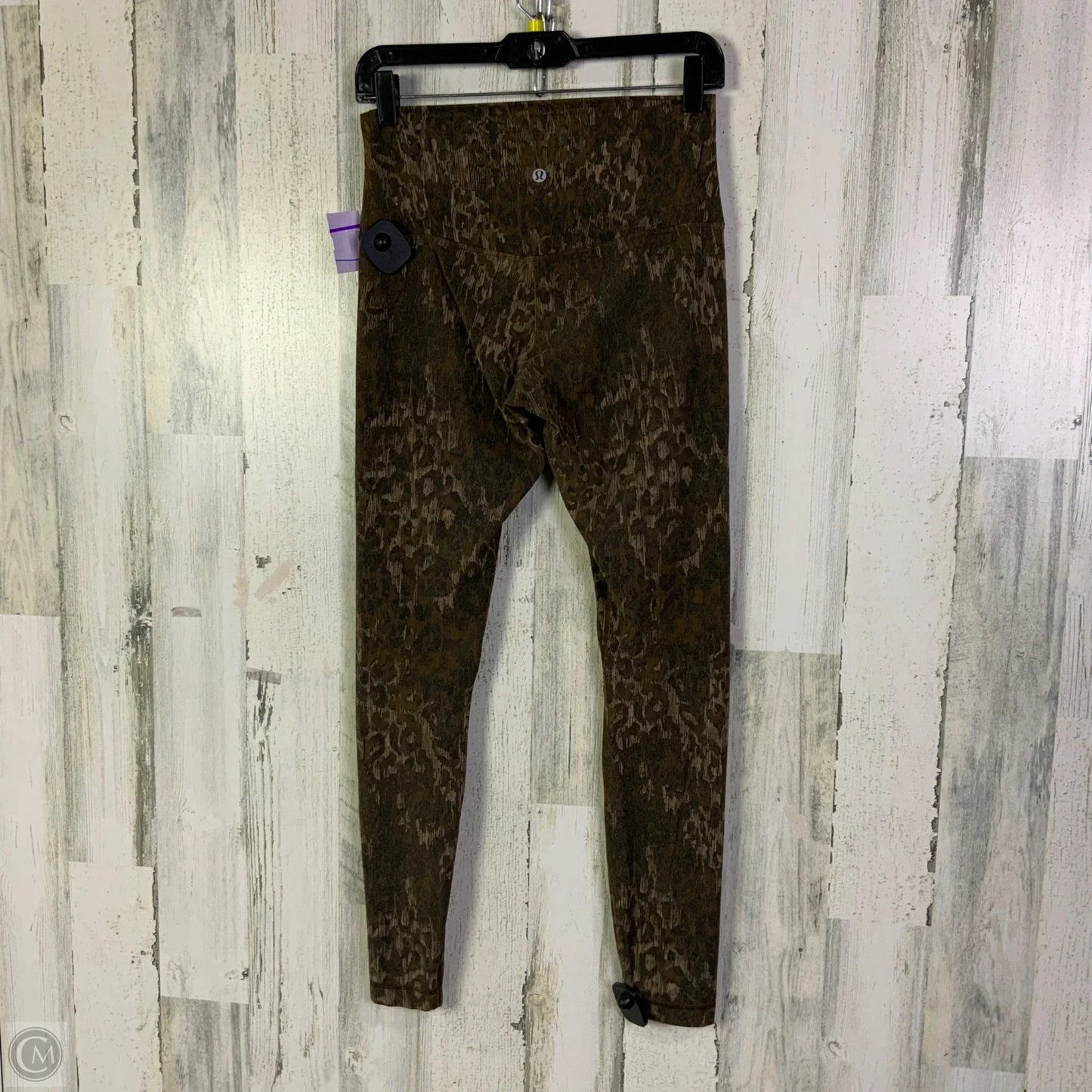 Athletic Leggings By Lululemon In Brown, Size: 8