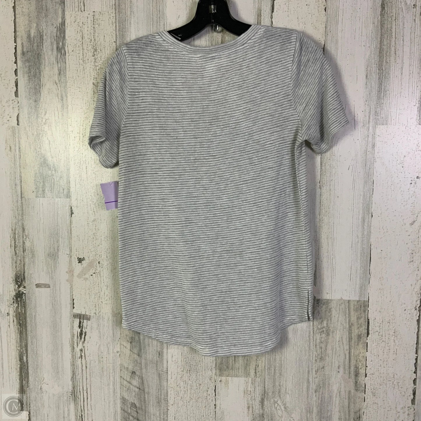 Top Short Sleeve Basic By Athleta In Grey, Size: Xs
