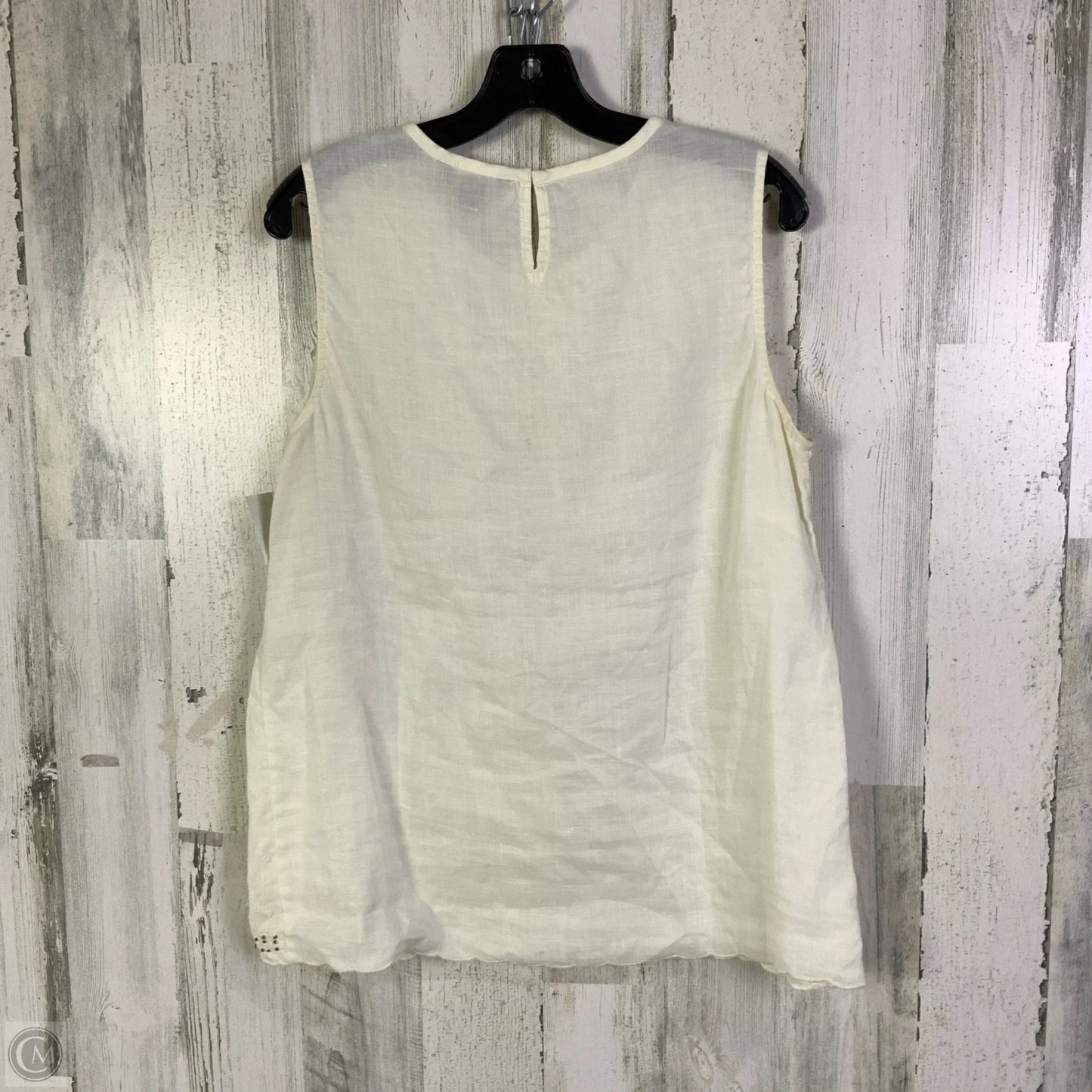 Top Sleeveless By Tommy Bahama In White, Size: M