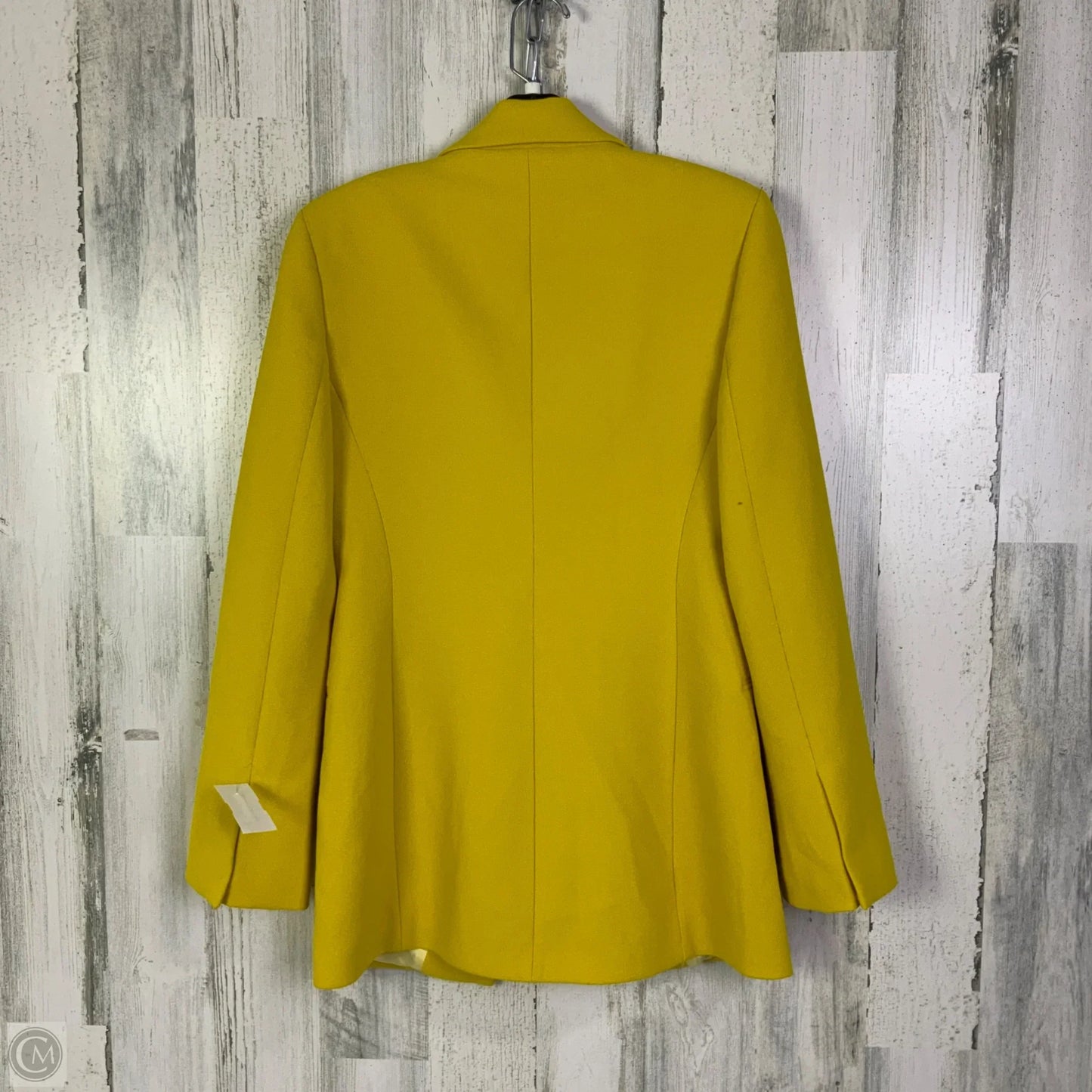 Blazer By Zara In Yellow, Size: Xs