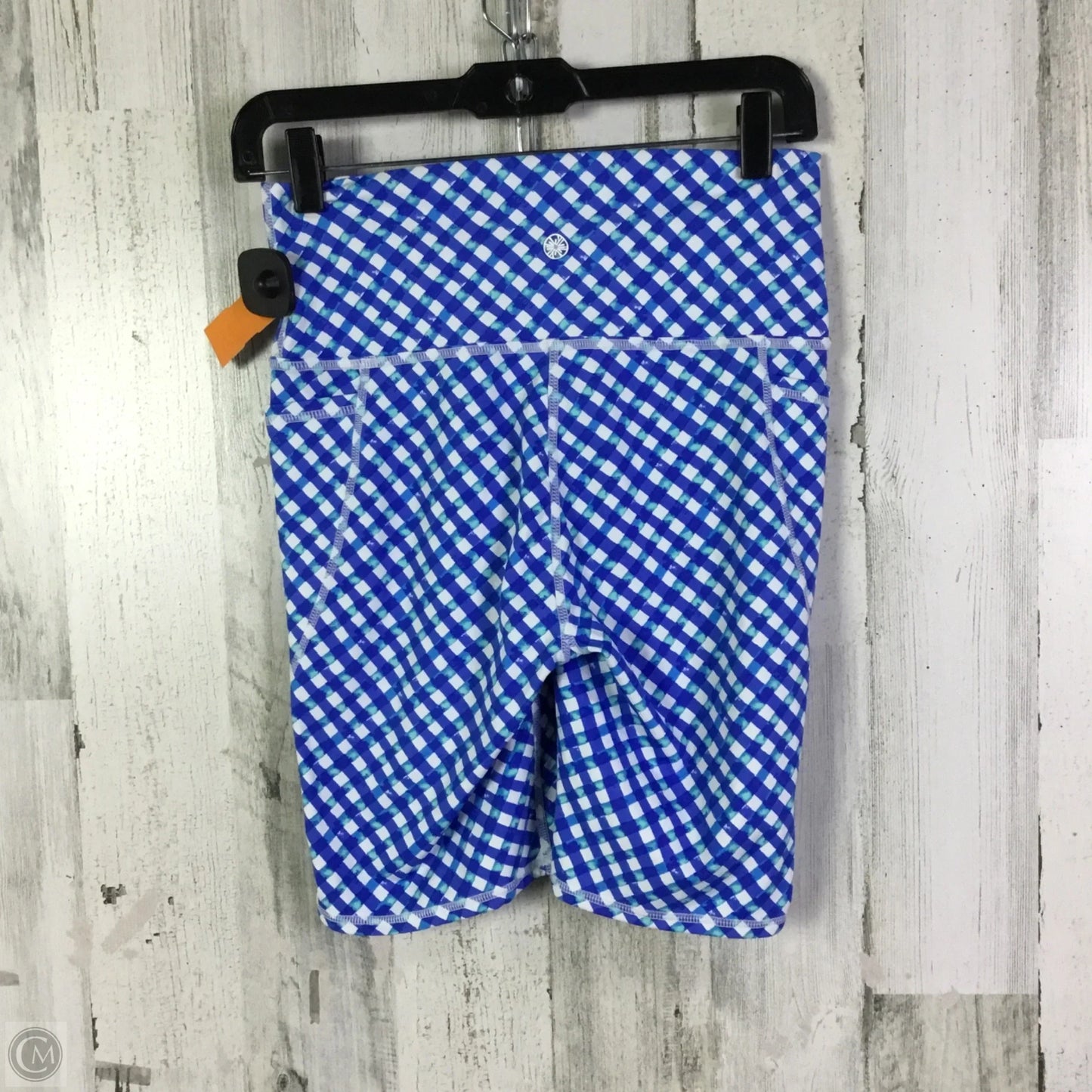 Athletic 2pc set Designer By Lilly Pulitzer In Blue & White, Size: M