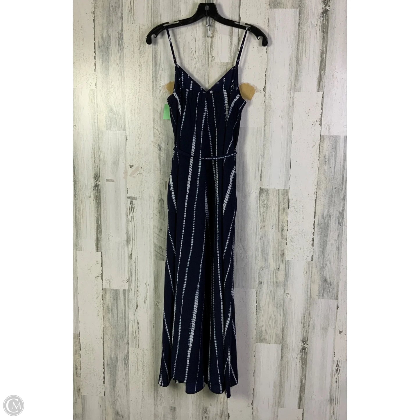 Dress Casual Maxi By Banana Republic In Blue & White, Size: Xs