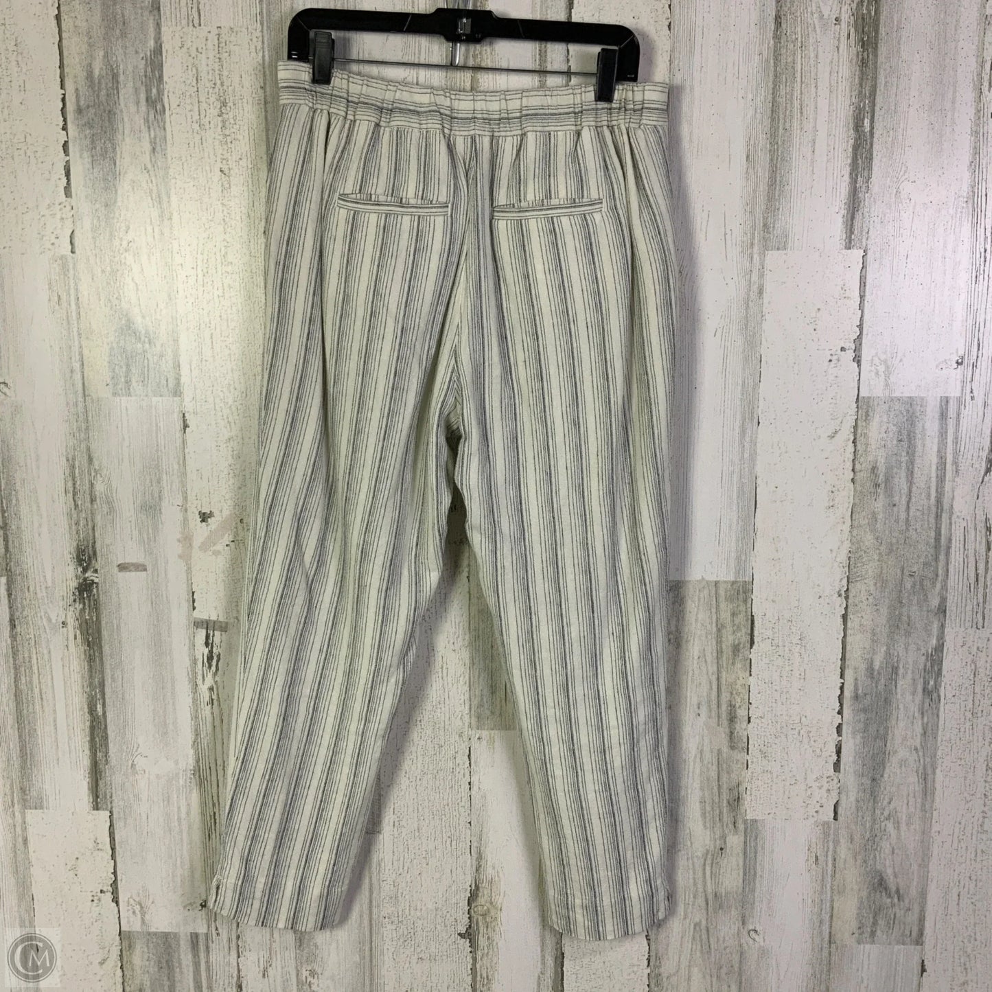 Pants Linen By Banana Republic In Cream, Size: 8