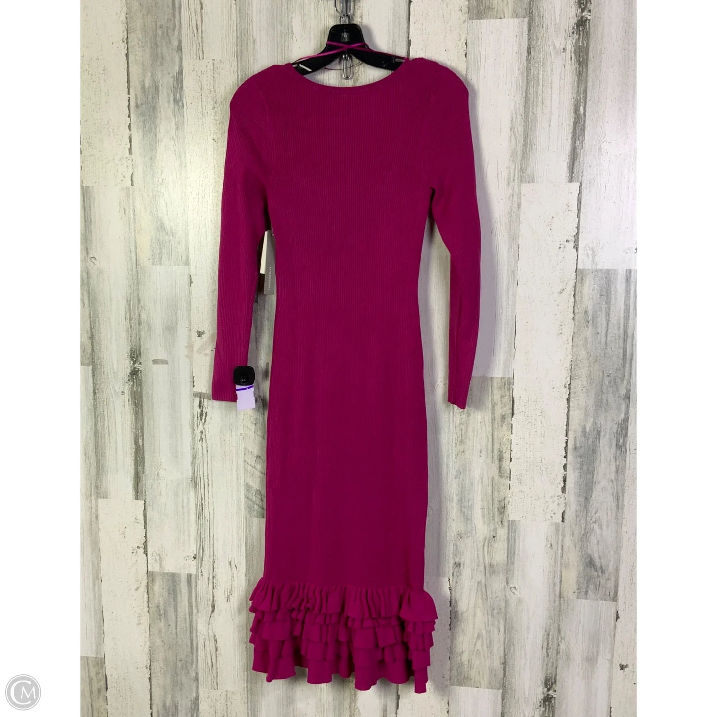 Dress Sweater By Anthropologie In Pink, Size: Xs