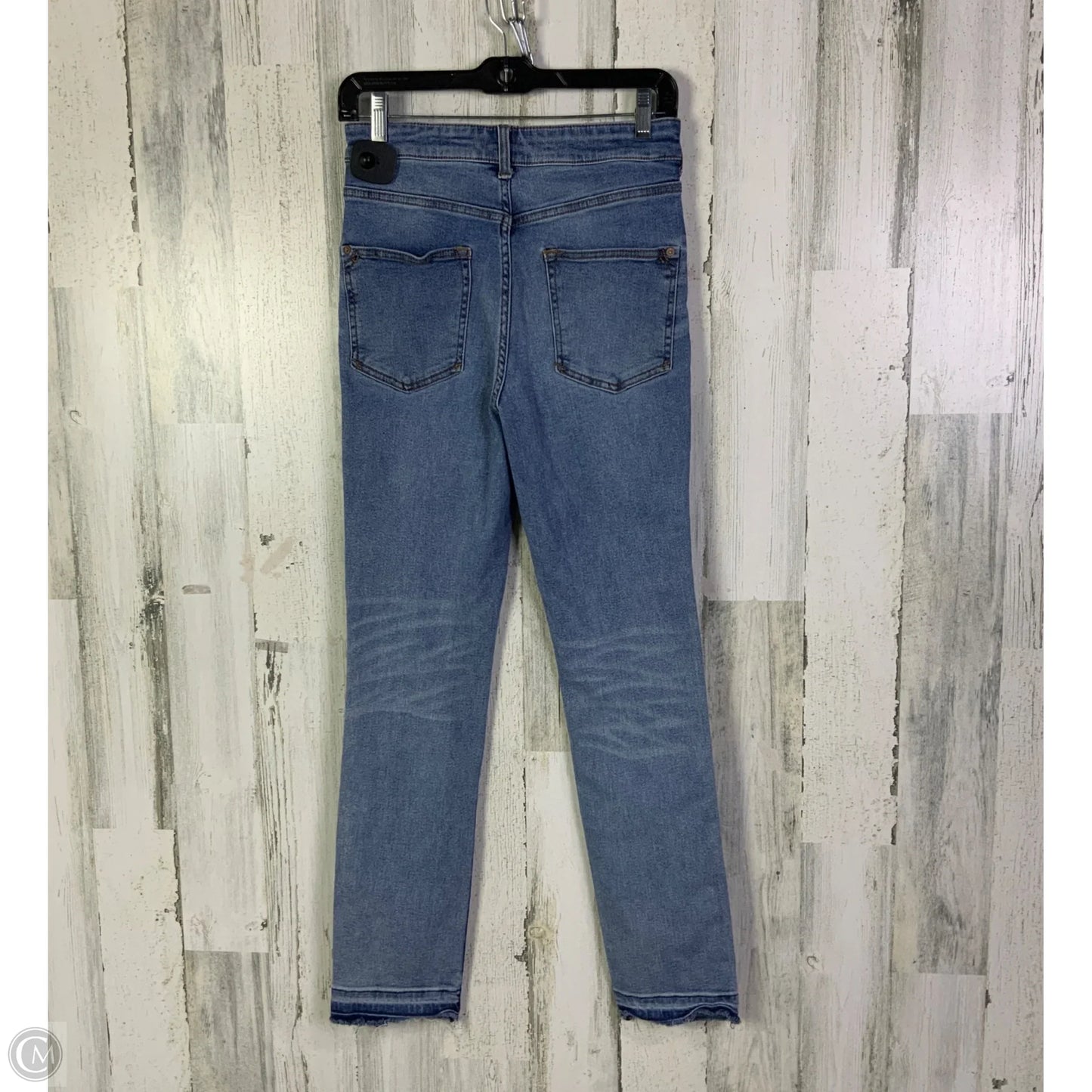 Jeans Skinny By Pilcro In Blue Denim, Size: 4