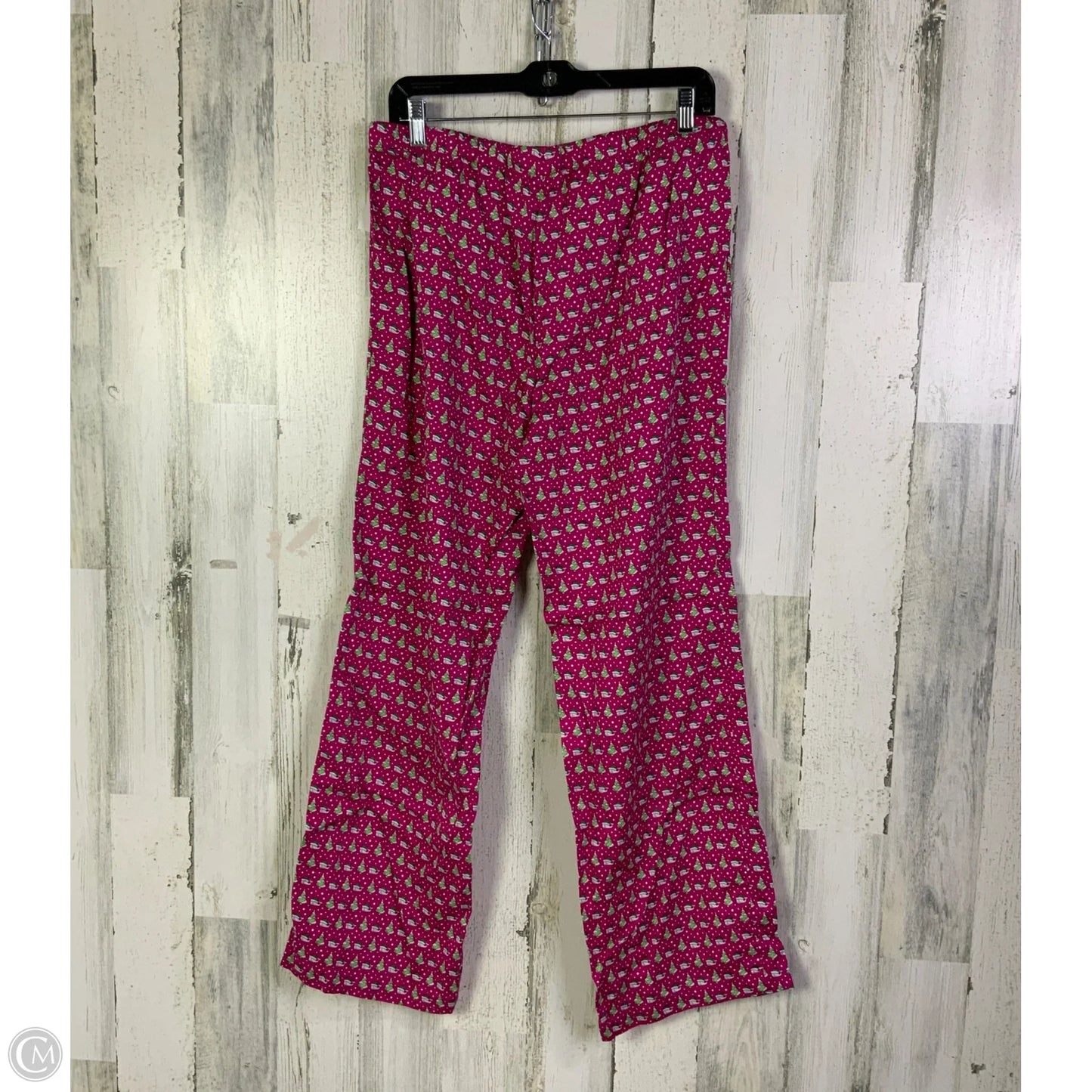 Pajama Pants By Vineyard Vines In Pink & White, Size: M