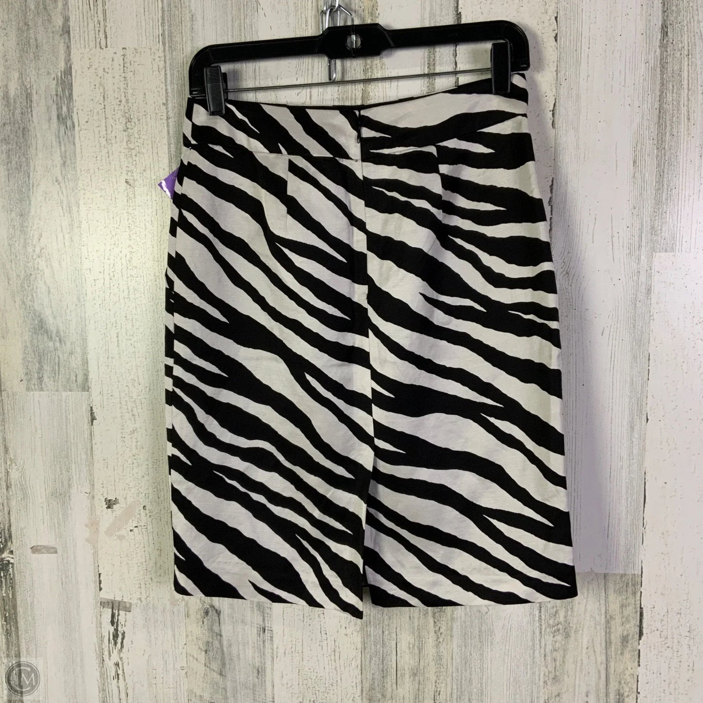 Skirt Mini & Short By Banana Republic In Zebra Print, Size: 2