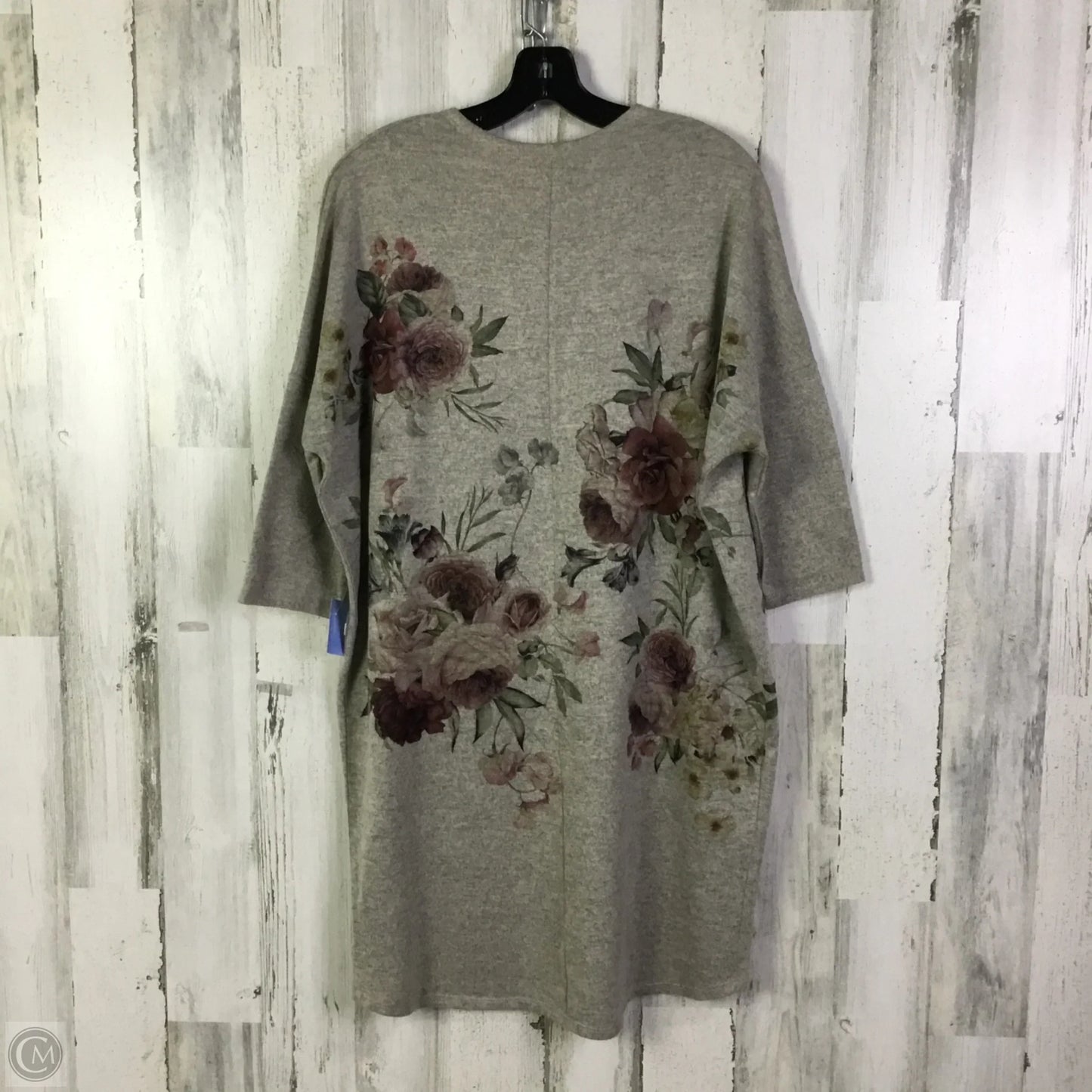 Cardigan By Live In The Moment In Grey, Size: L