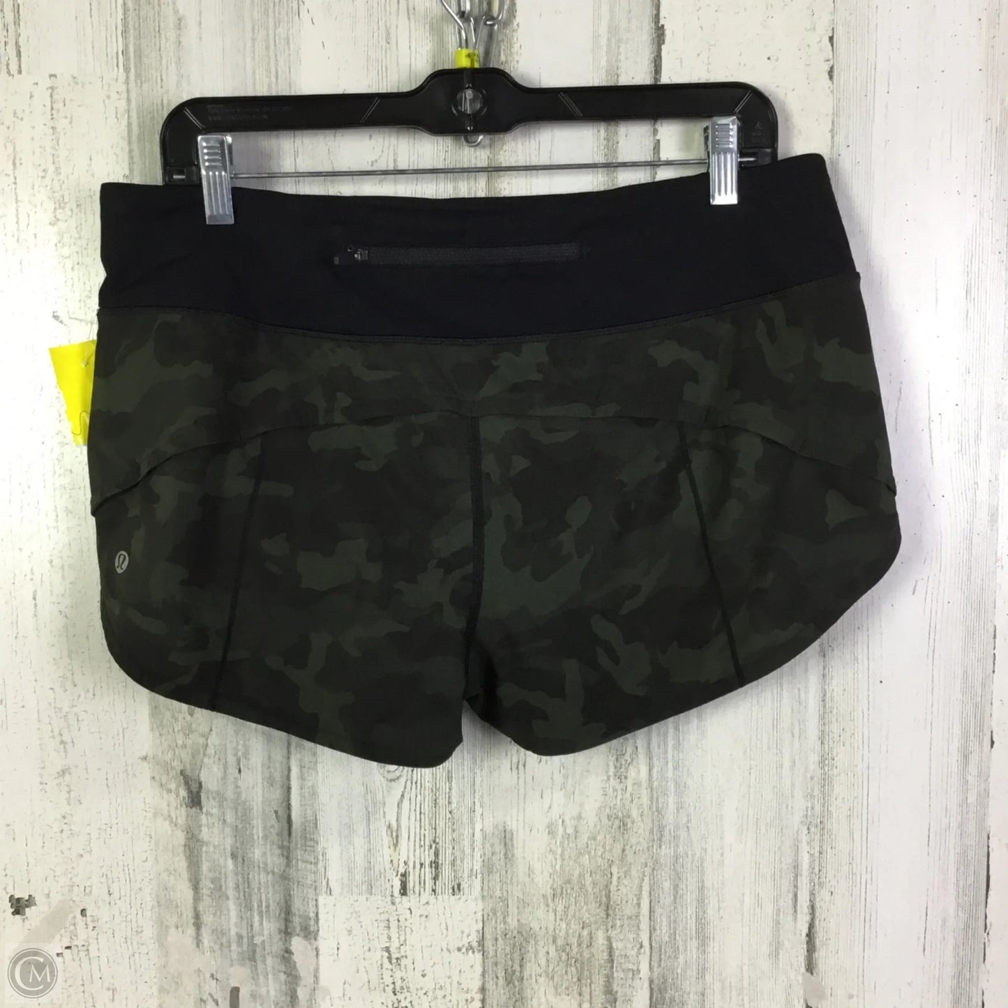 Athletic Shorts By Lululemon In Green, Size: 10