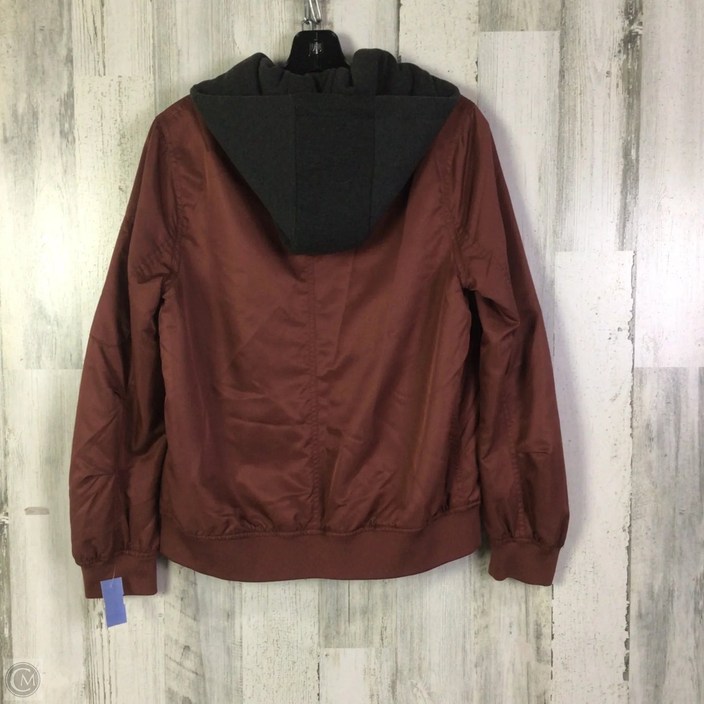 Jacket Puffer & Quilted By Forever 21 In Red, Size: M