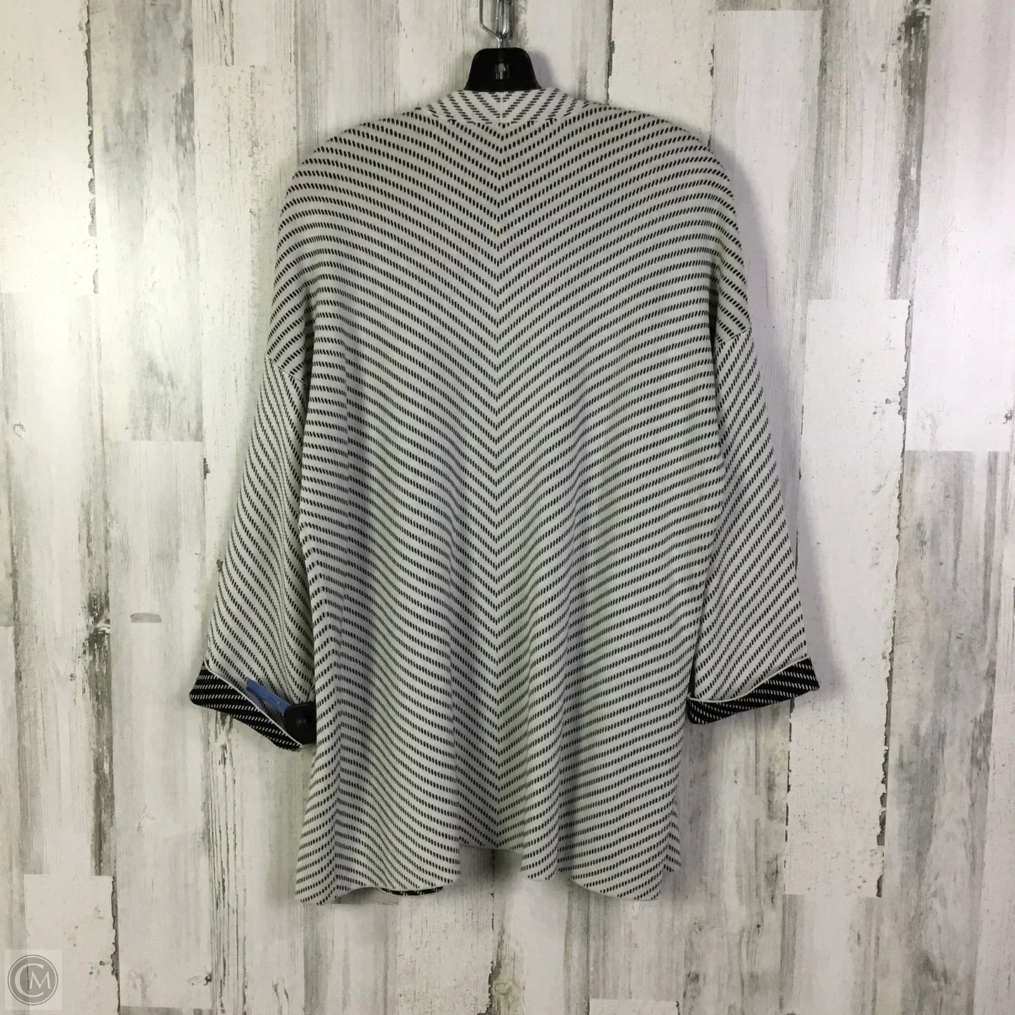 Sweater Cardigan By Eileen Fisher In White, Size: M