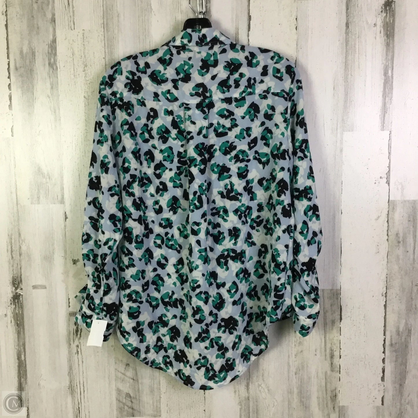 Top Long Sleeve By Jones New York In Blue, Size: S