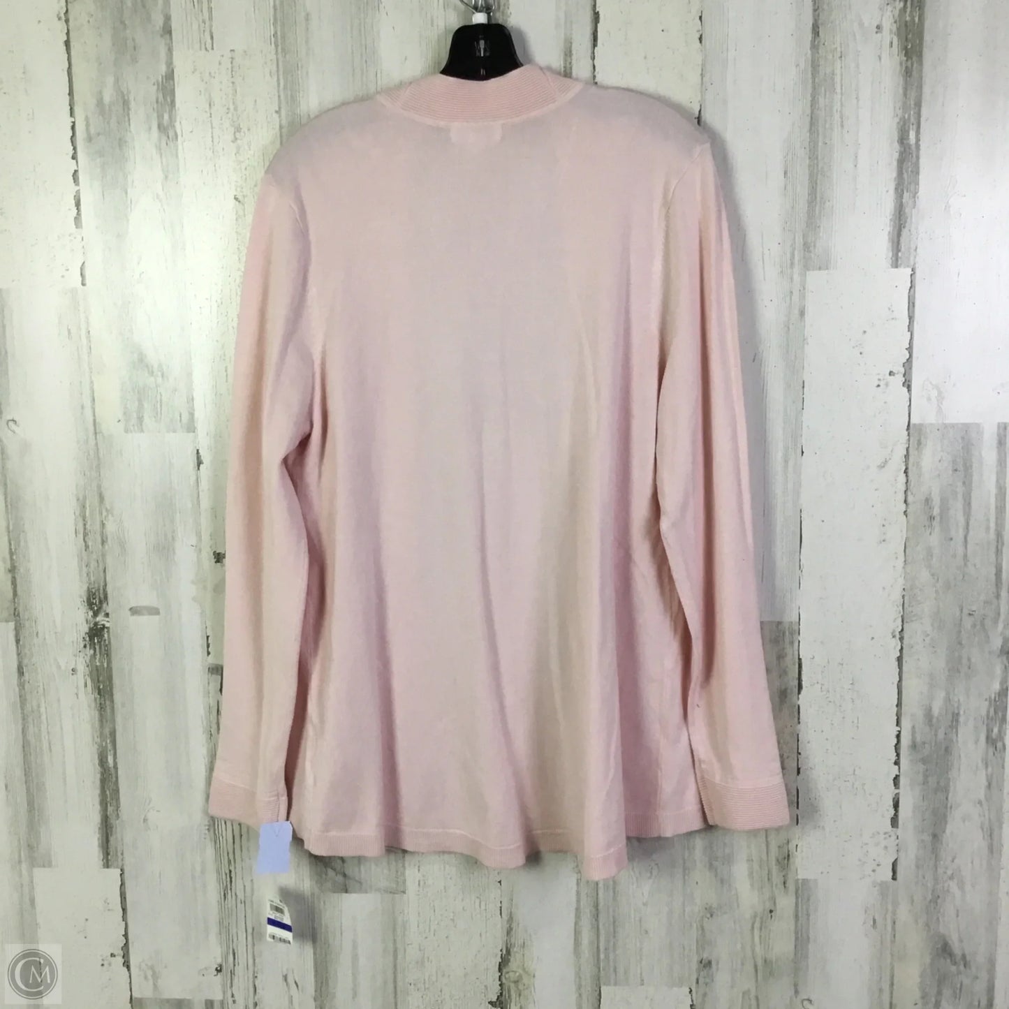 Cardigan By Charter Club In Pink, Size: Xl
