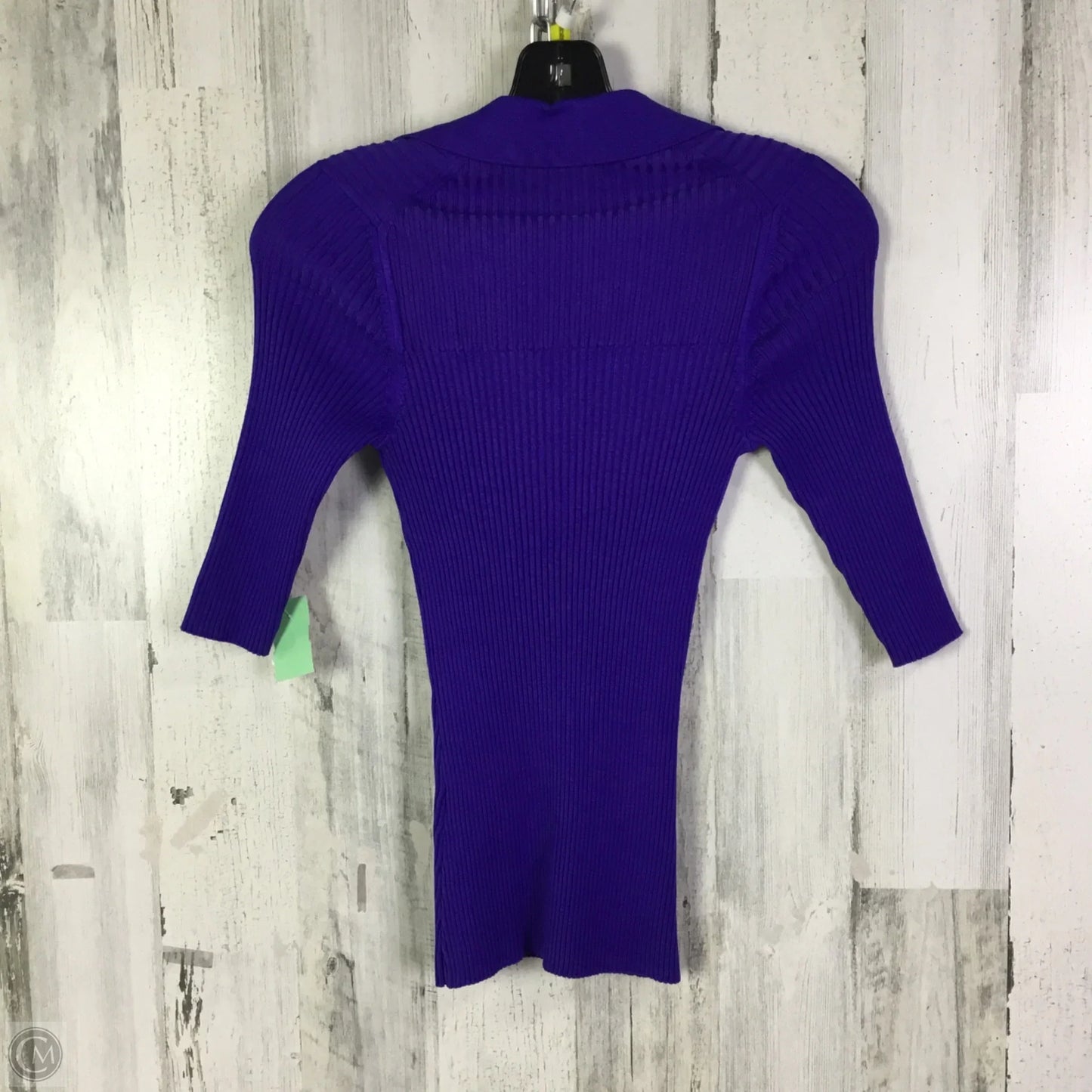 Top 3/4 Sleeve By Ted Baker In Blue, Size: S