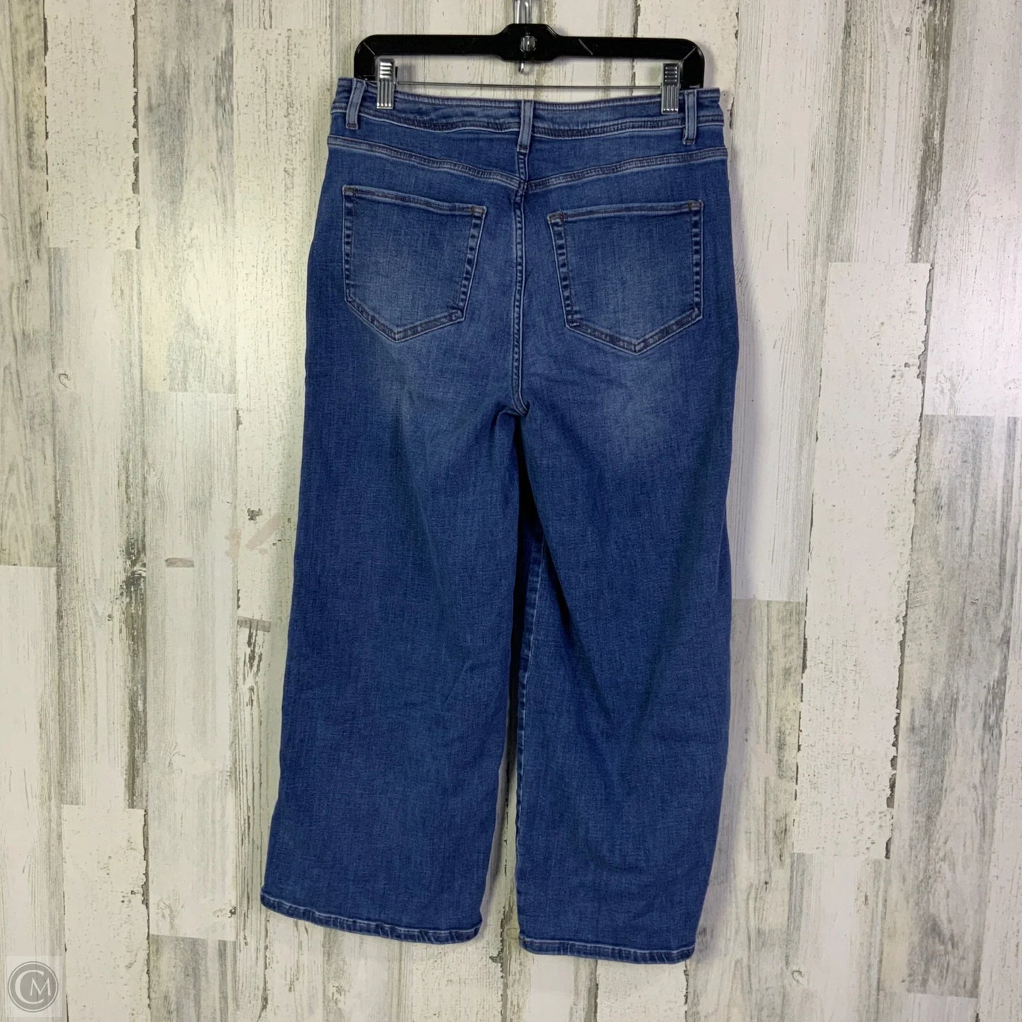 Jeans Cropped By J. Jill In Blue Denim, Size: 8