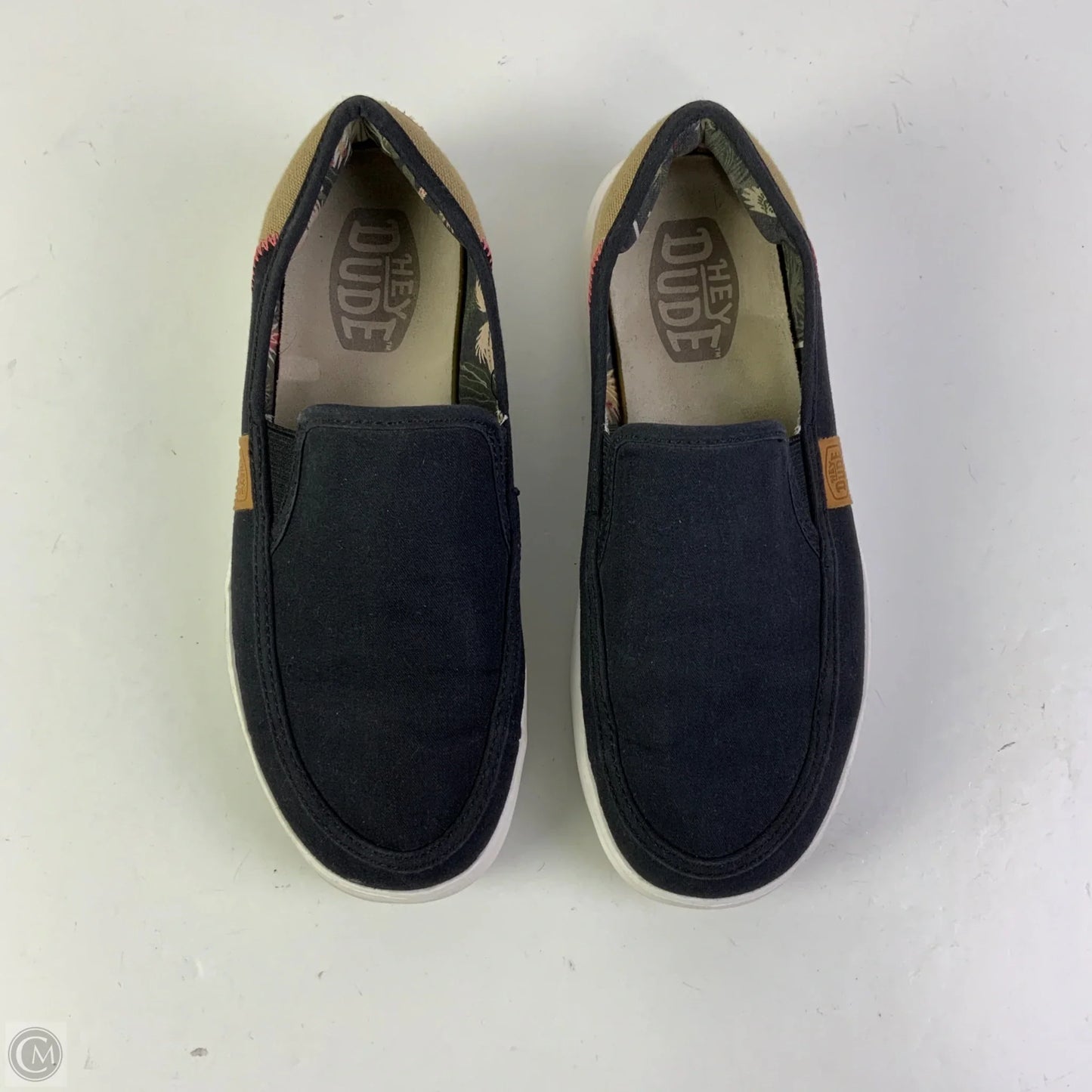 Shoes Flats By Hey Dude In Black, Size: 7