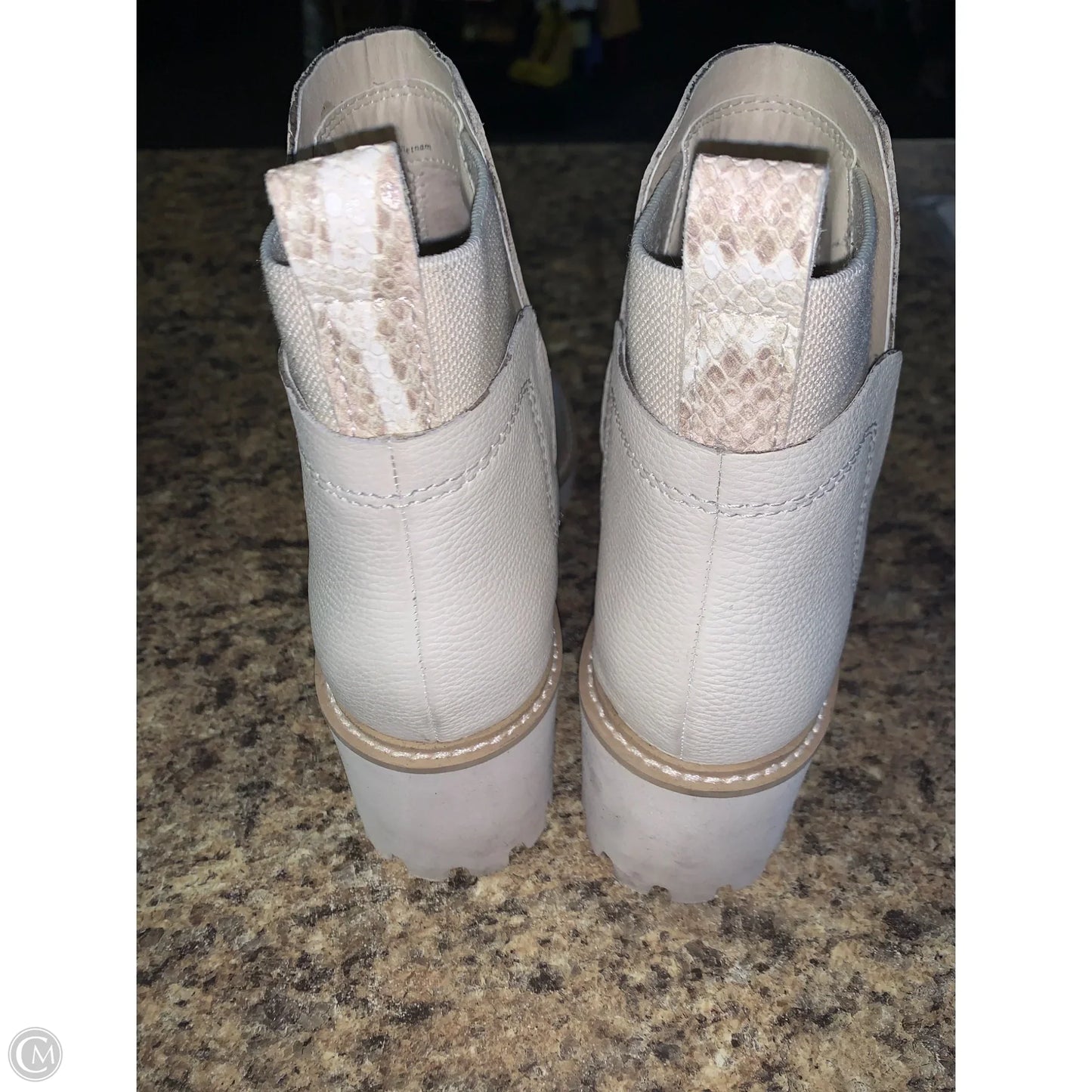 Boots Mid-calf Flats By Dolce Vita In Cream, Size: 8.5