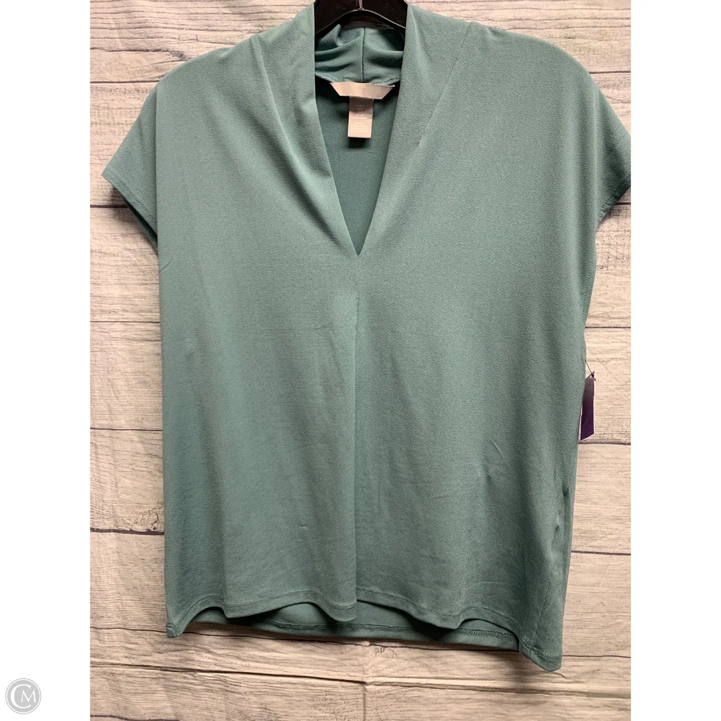 Top Sleeveless Basic By H&m In Aqua, Size: S