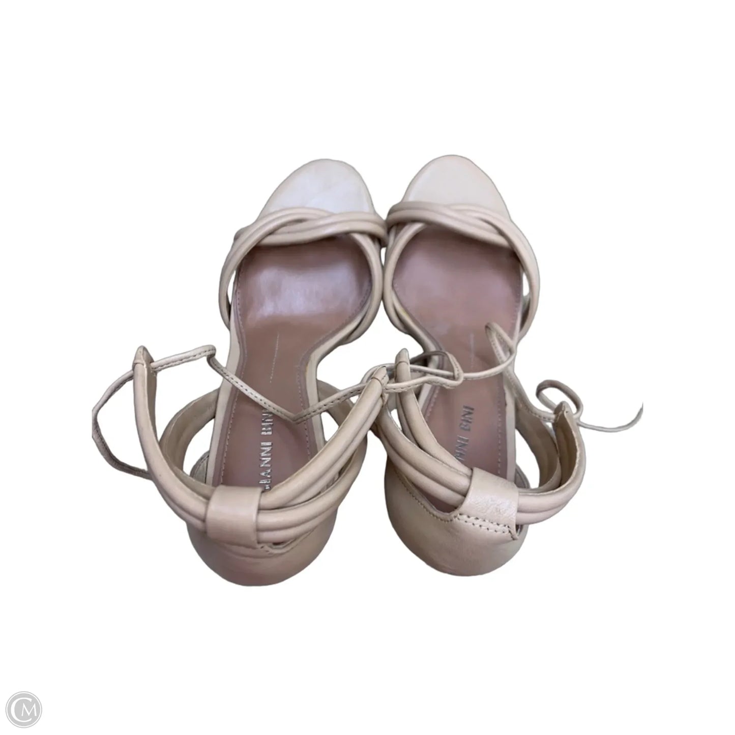 Shoes Heels Stiletto By Giani Bernini In Beige, Size: 9.5