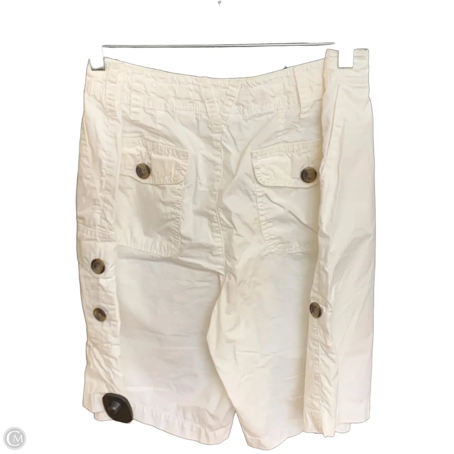 Shorts By Liz Claiborne In Cream, Size: 12
