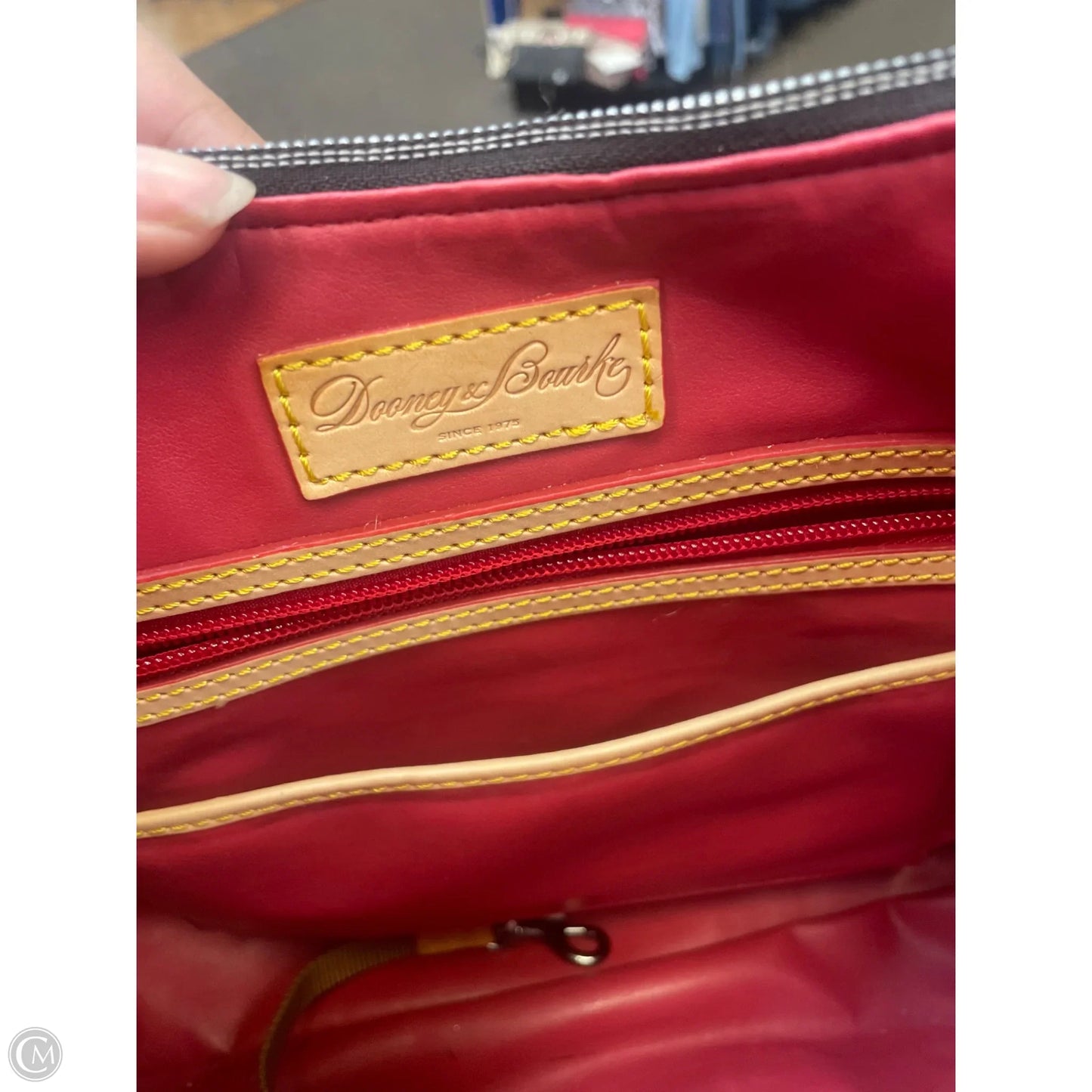 Handbag Designer By Dooney And Bourke, Size: Large