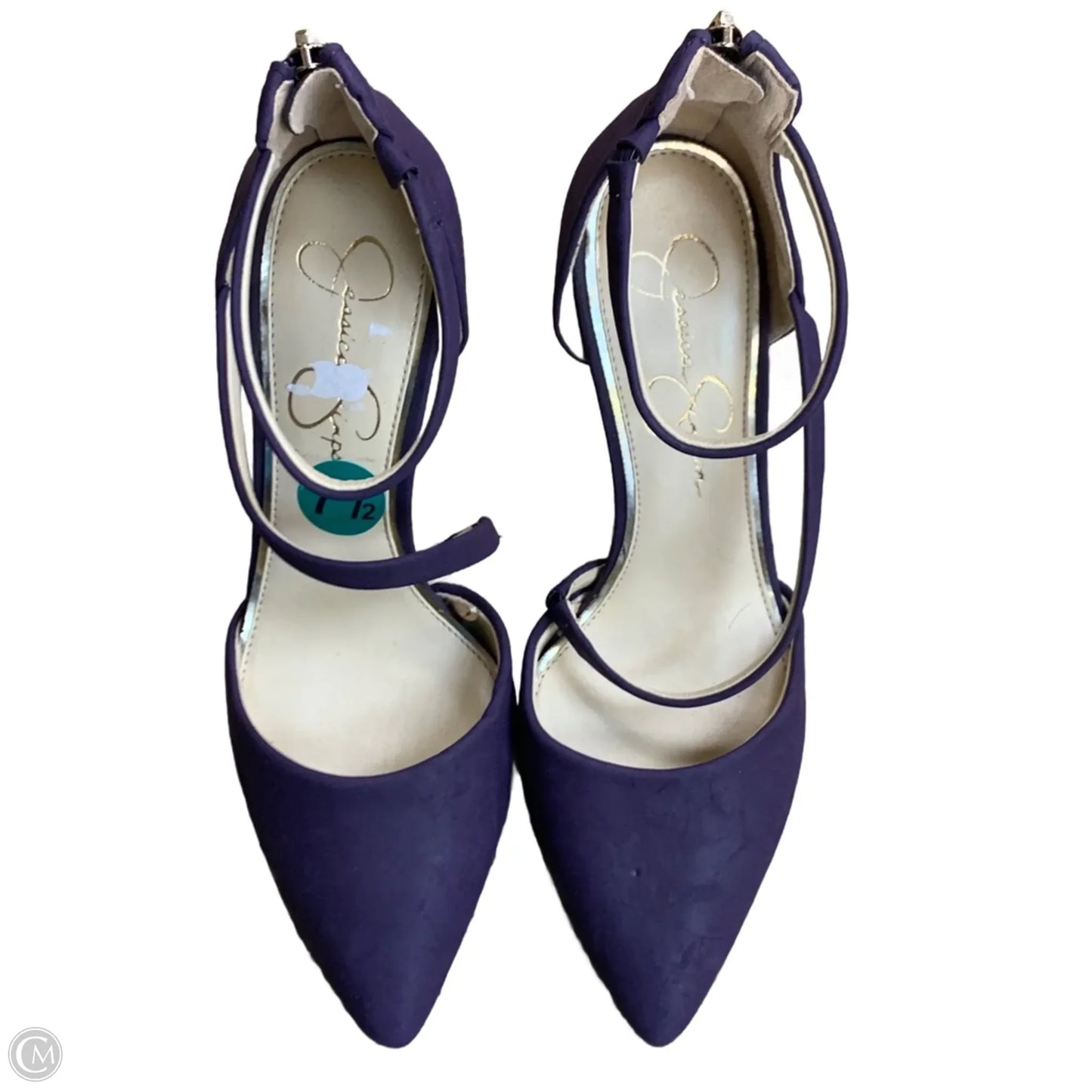 Shoes Heels Stiletto By Jessica Simpson In Purple, Size: 7.5