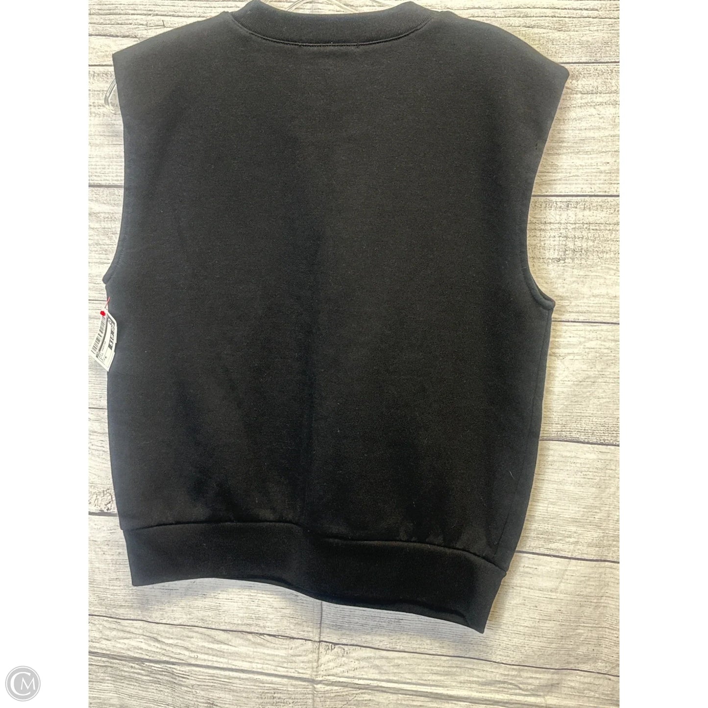 Vest Sweater By Inc In Black, Size: M