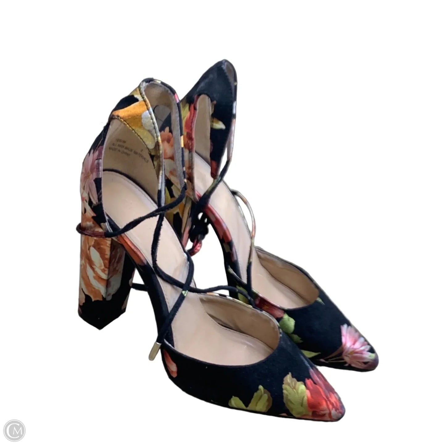 Shoes Heels Block By Charlotte Russe In Black, Size: 8