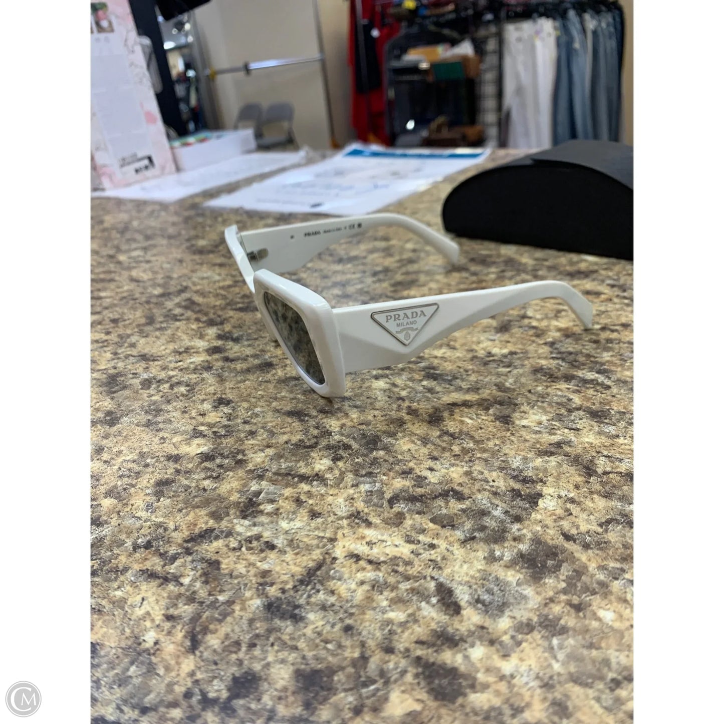 Sunglasses Luxury Designer By Prada