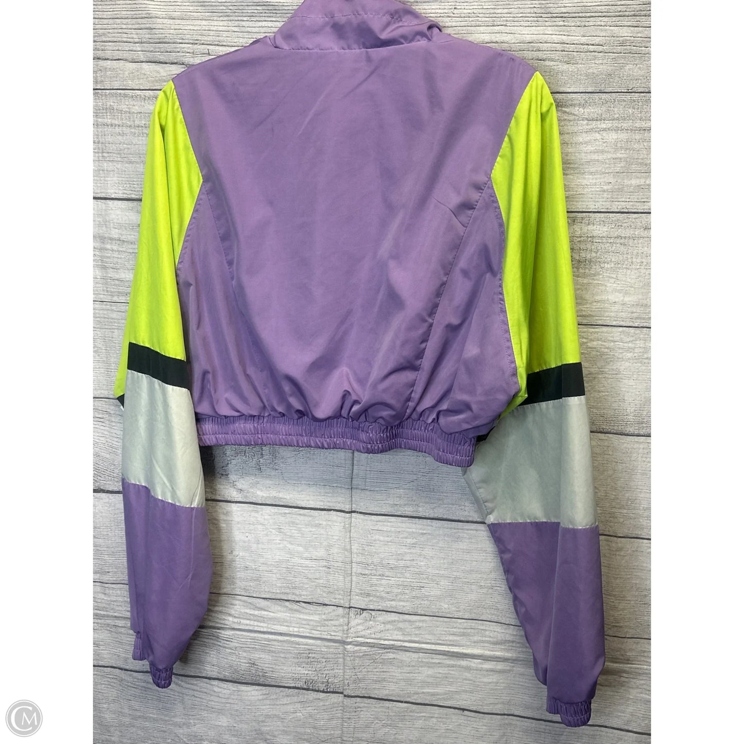 Athletic Jacket By Fashion Nova In Purple, Size: S