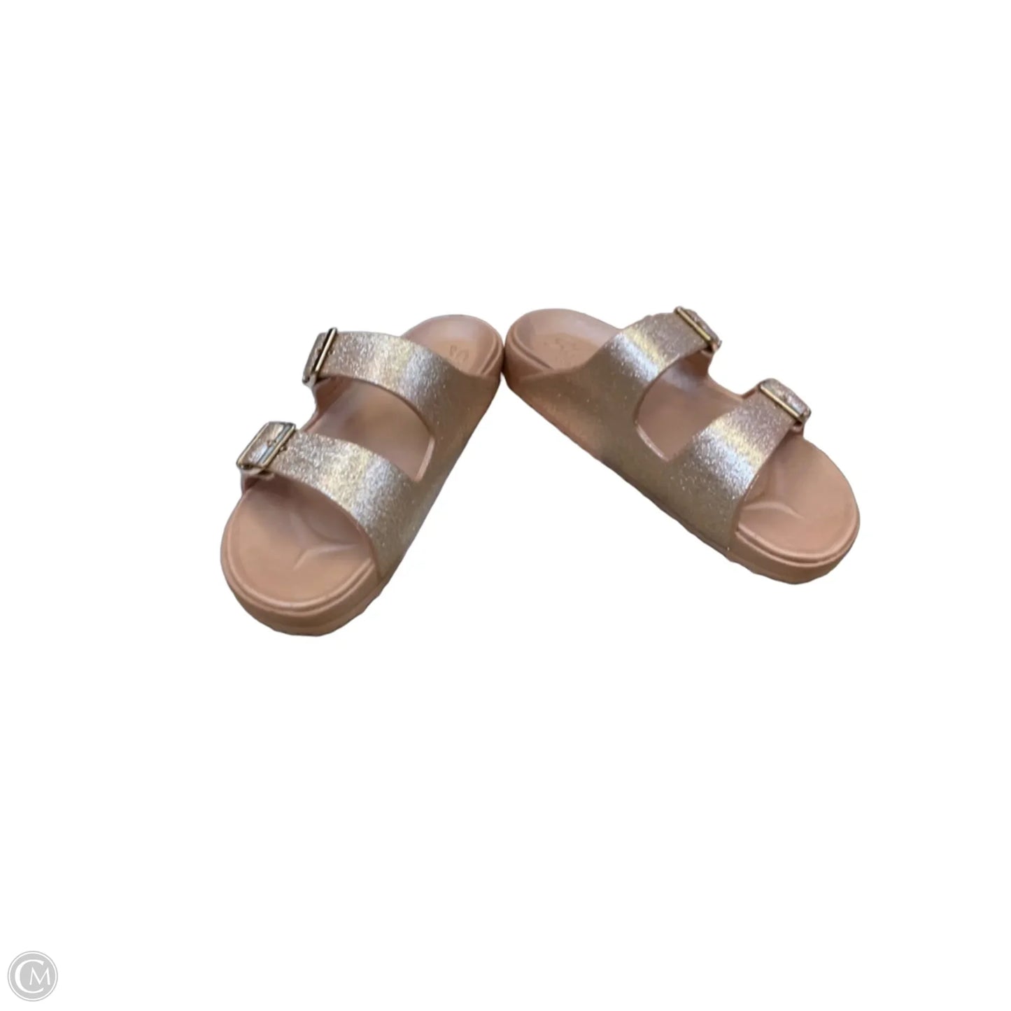 Sandals Flats By Skechers In Rose Gold, Size: 9