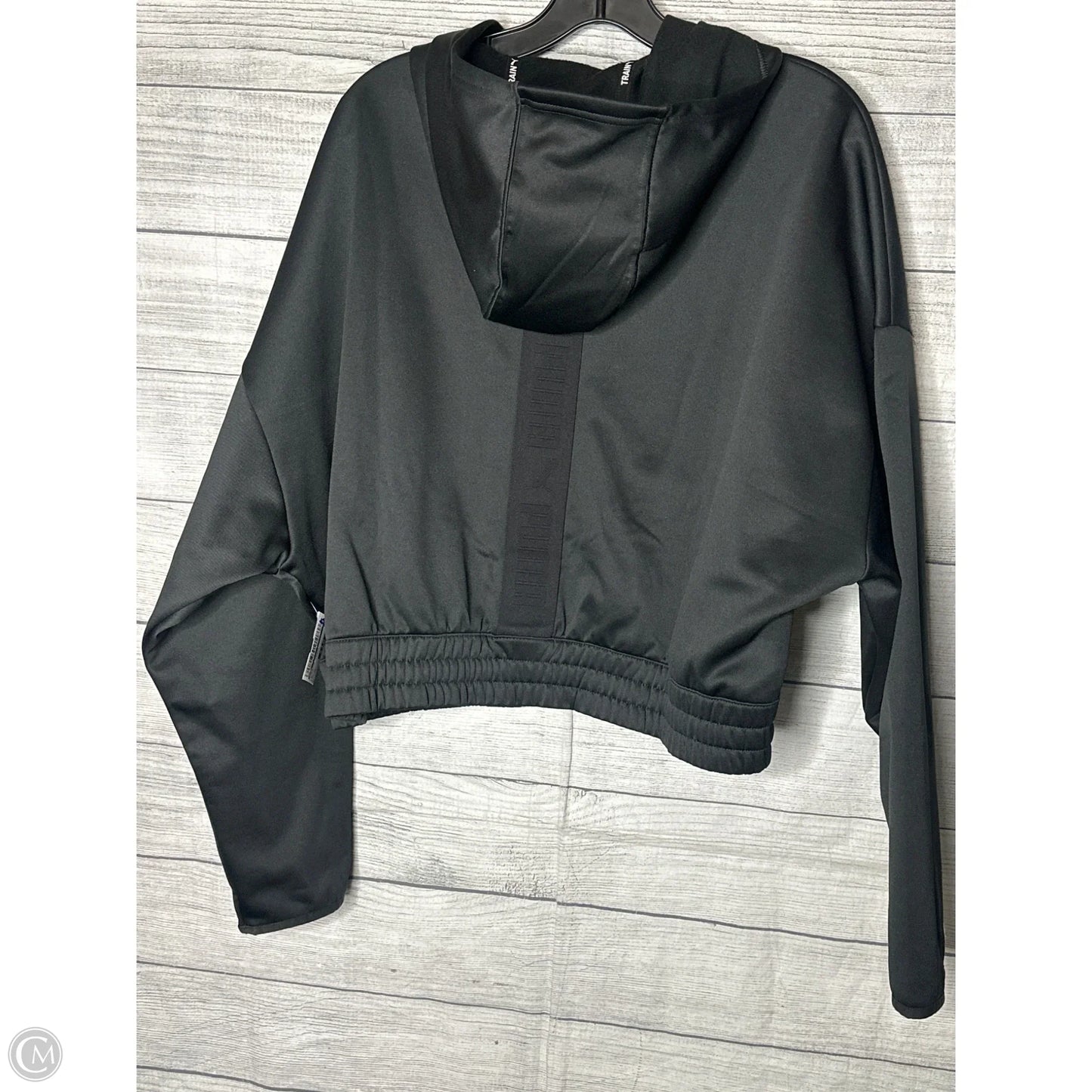 Athletic Jacket By Puma In Black, Size: 3x