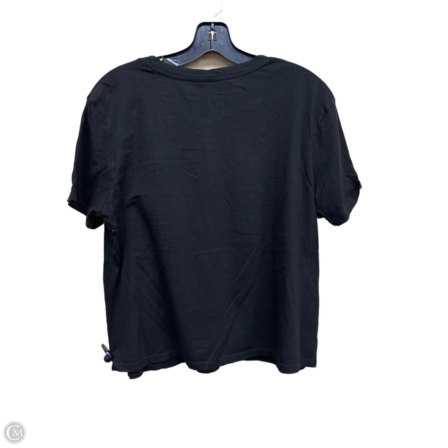 Top Short Sleeve By Members Mark In Black, Size: M
