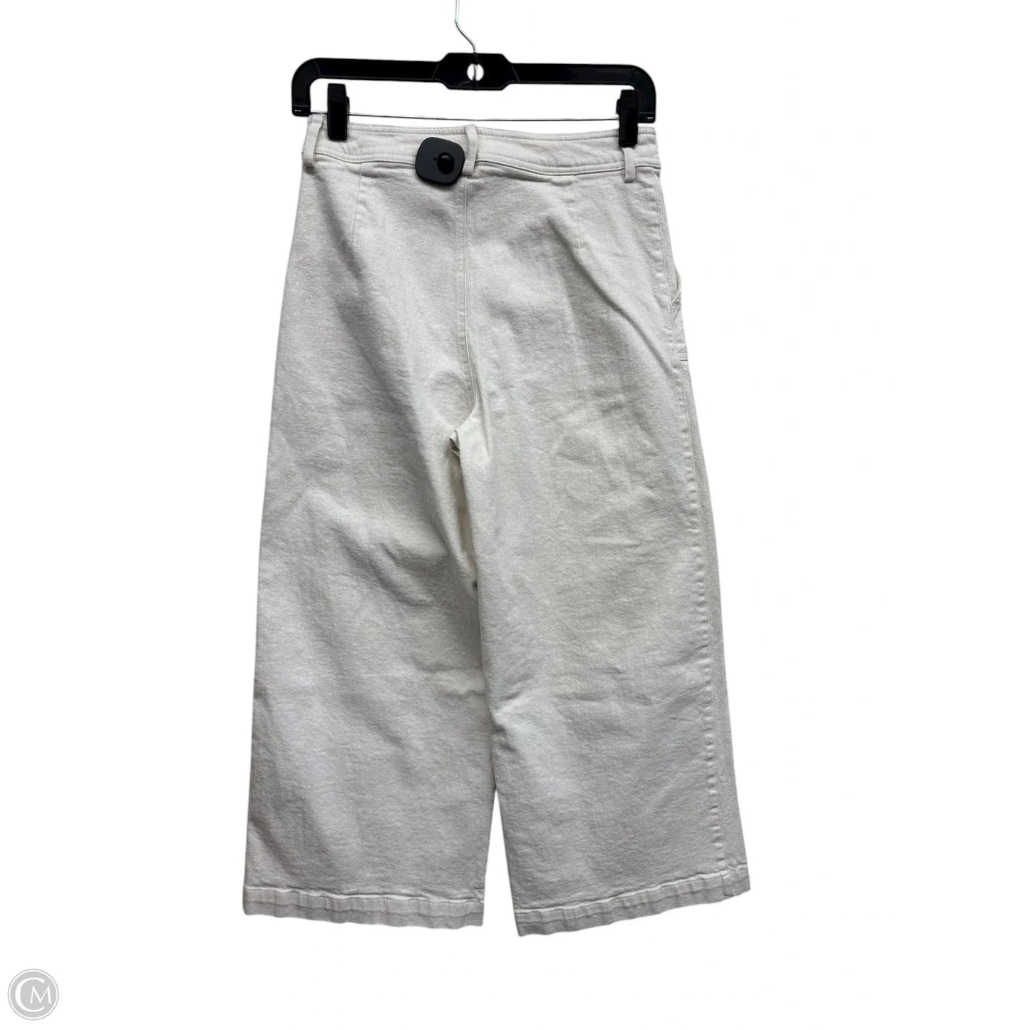 Pants Cropped By Alya In Cream, Size: S