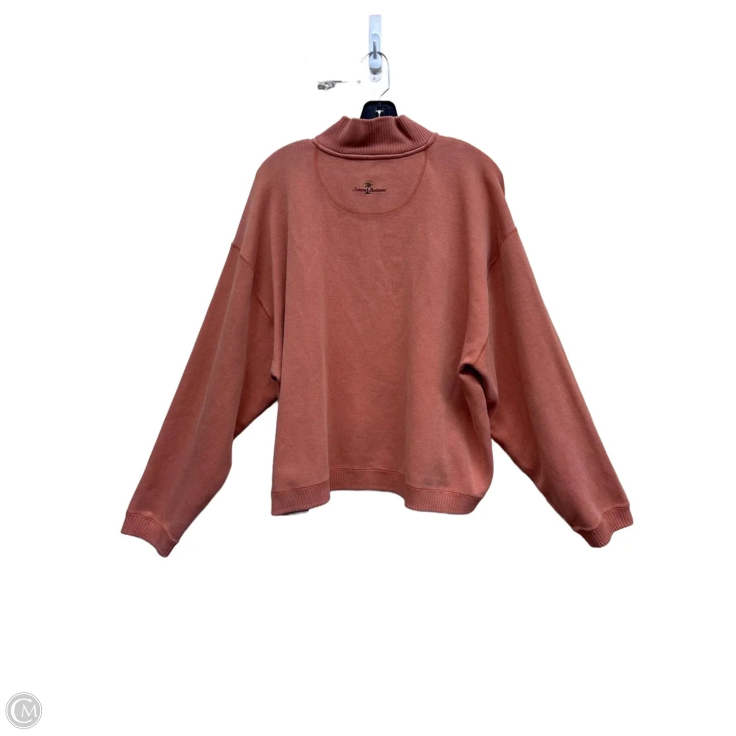 Sweatshirt Crewneck By Clothes Mentor In Orange, Size: L