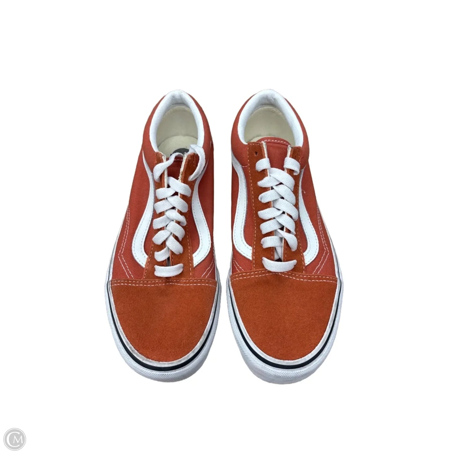 Shoes Sneakers By Vans In Orange, Size: 7