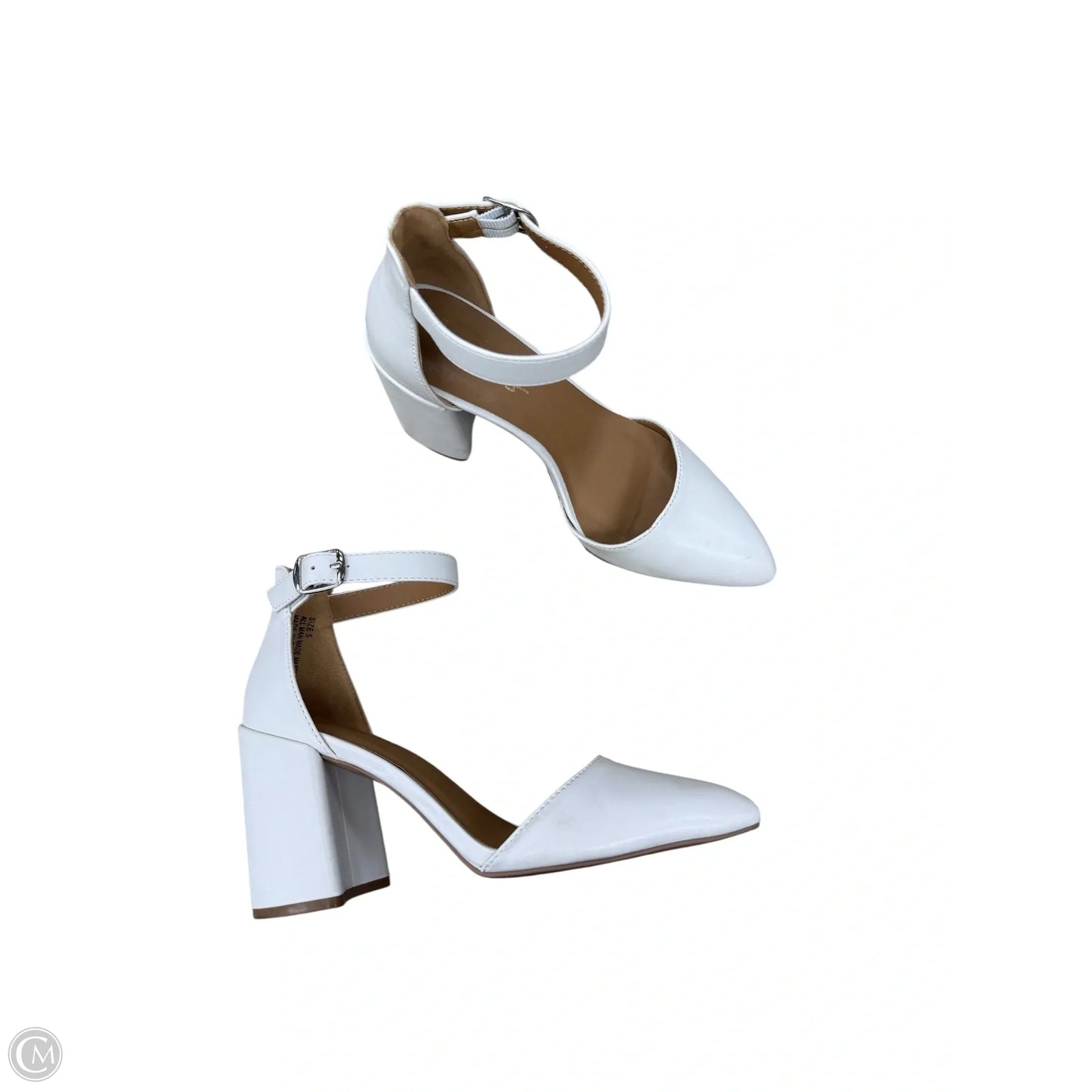 Shoes Heels Block By Lulus In Cream, Size: 5