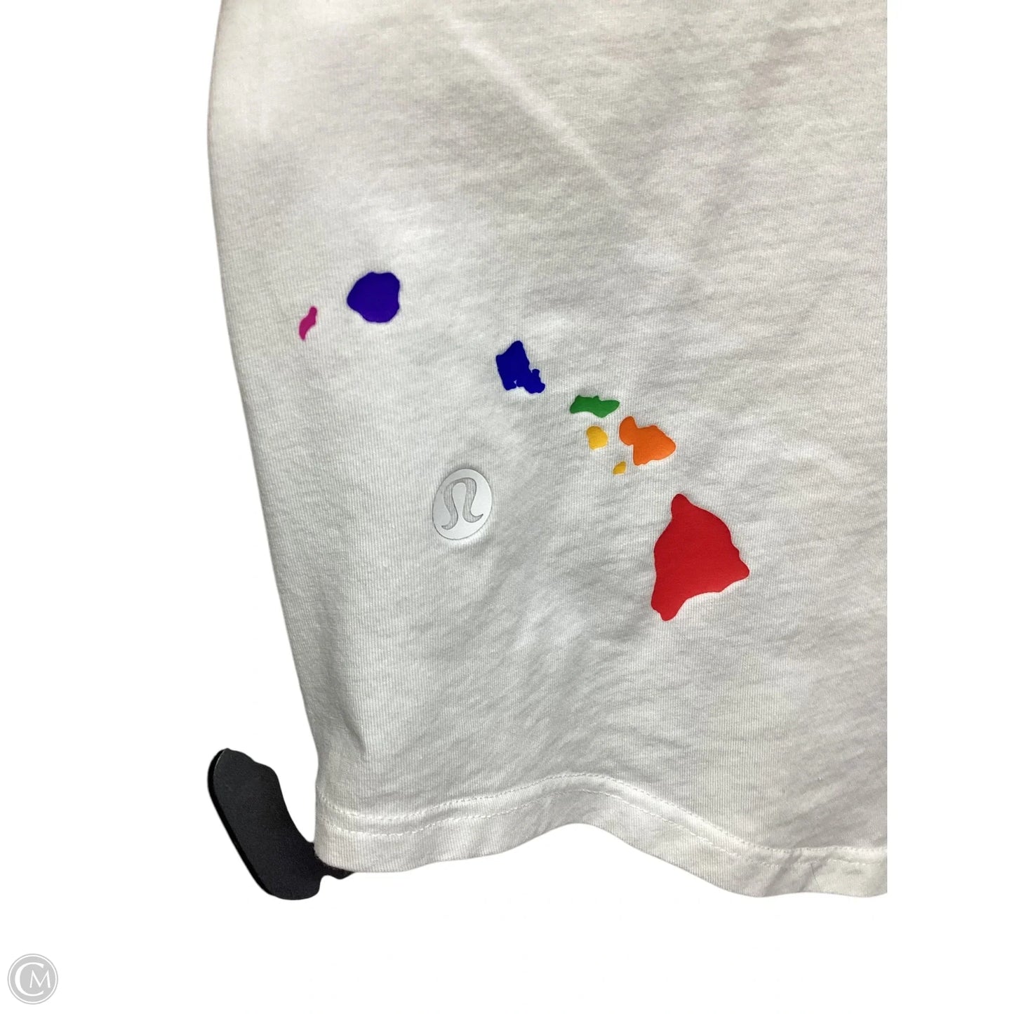 Athletic Tank Top By Lululemon In White