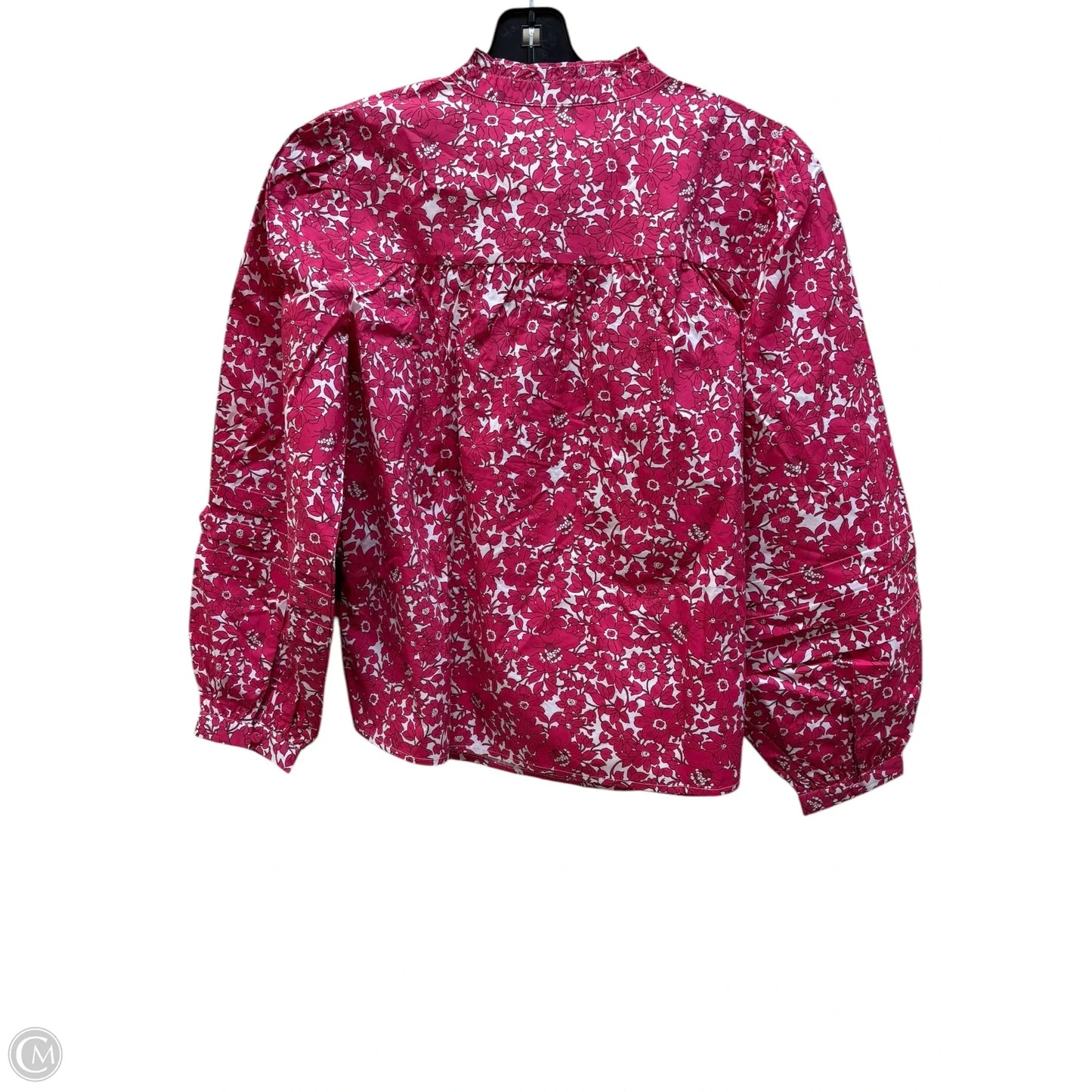 Top Long Sleeve By J. Crew In Floral Print, Size: Xs