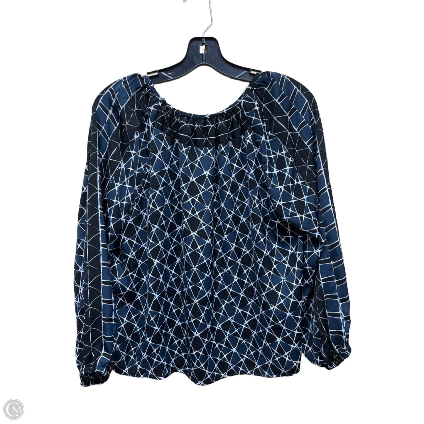 Top Long Sleeve By Liverpool In Multi-colored, Size: S