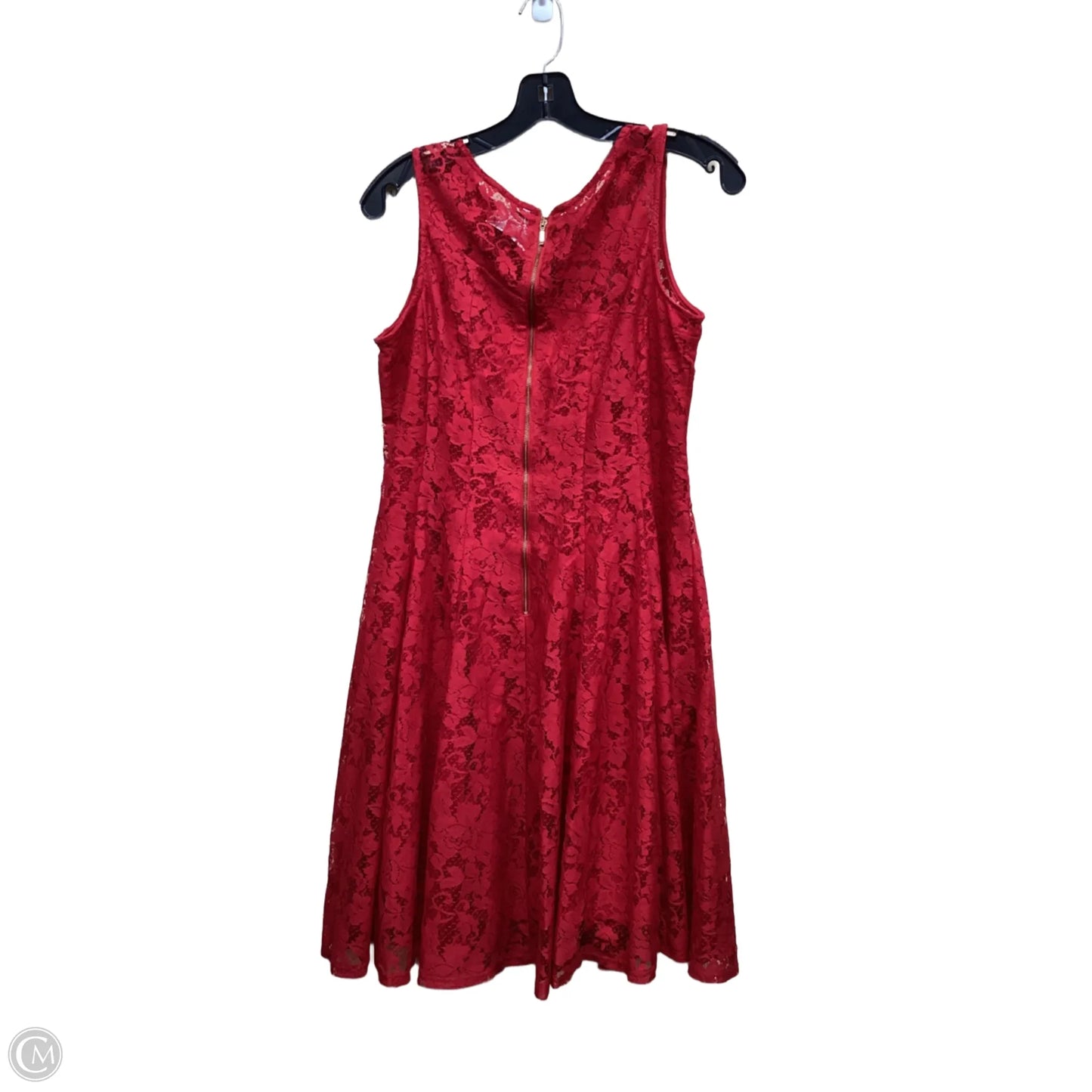 Dress Casual Short By Roz And Ali In Red, Size: 10