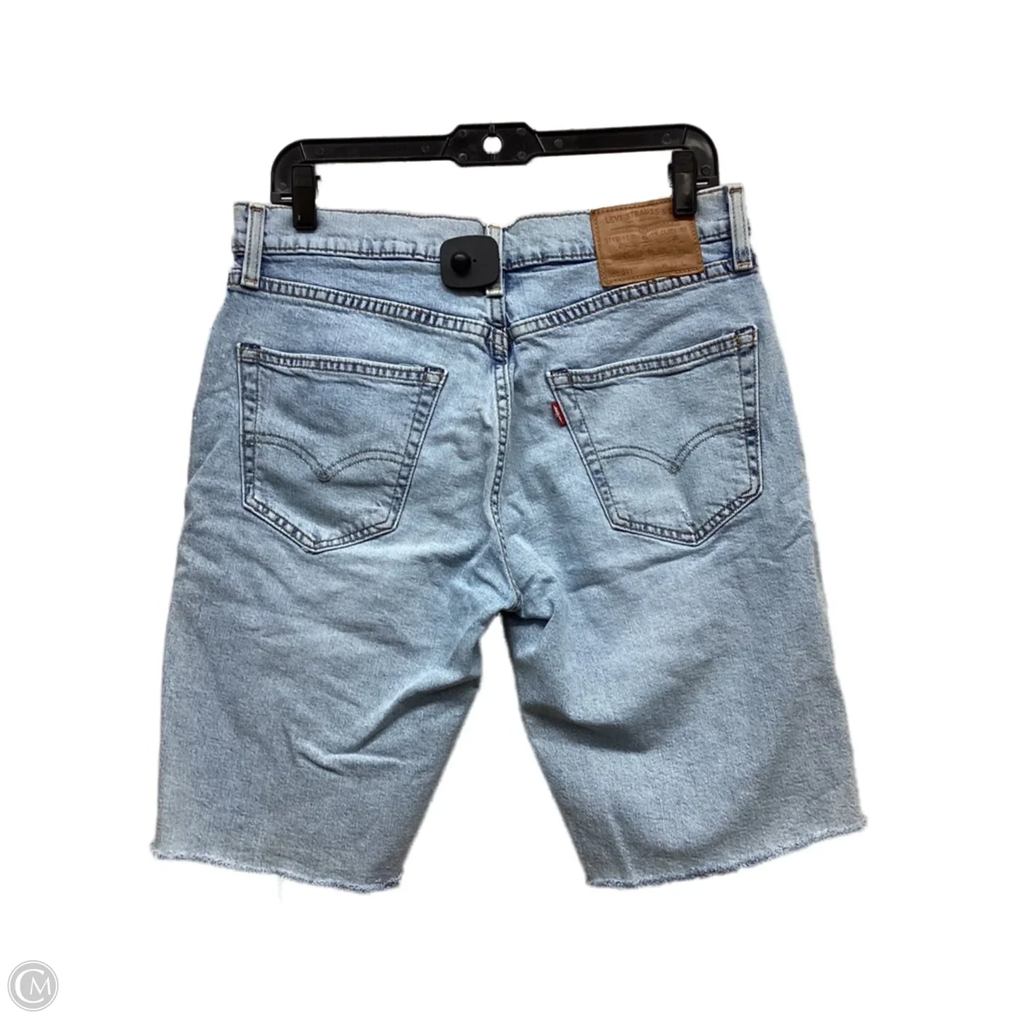 Shorts By Levis In Blue Denim, Size: 16